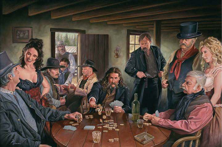 What cards does Billy have in his hand? - Mystery, Cards, Wild West, Longpost