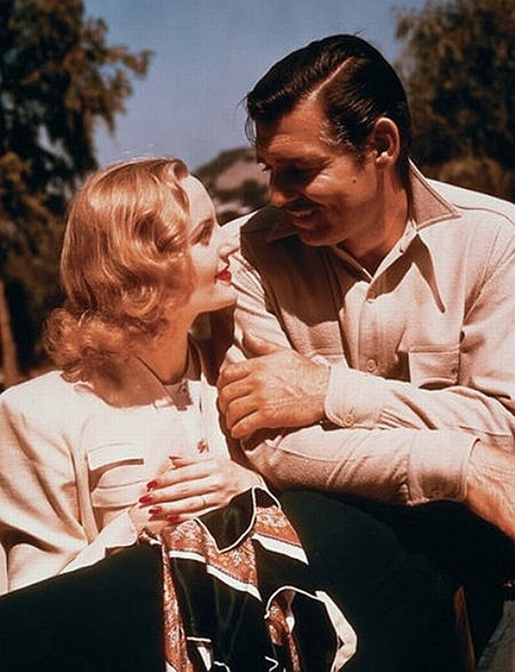 Love and pigeons - Hollywood, Actors and actresses, Longpost, Carol Lombard, Clark Gable