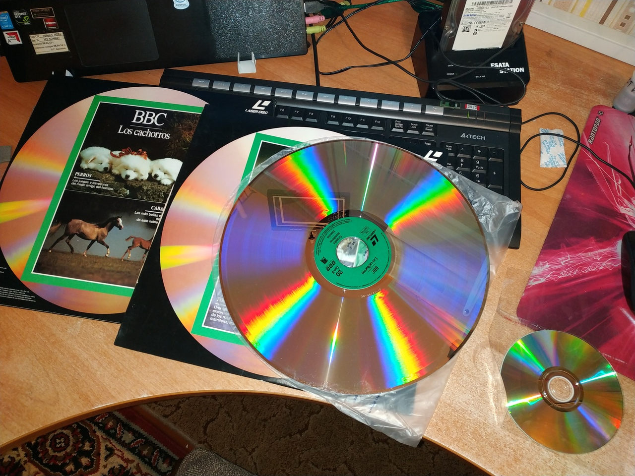 Друг разобрал кладовку - Laser disk, Носители информации, Фильмы, Длиннопост