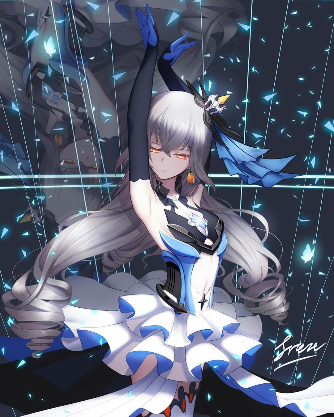 Bronya Zaychik - Bronya Zaychik, Anime, Anime art, Games, Honkai Impact, Mobile games, Longpost