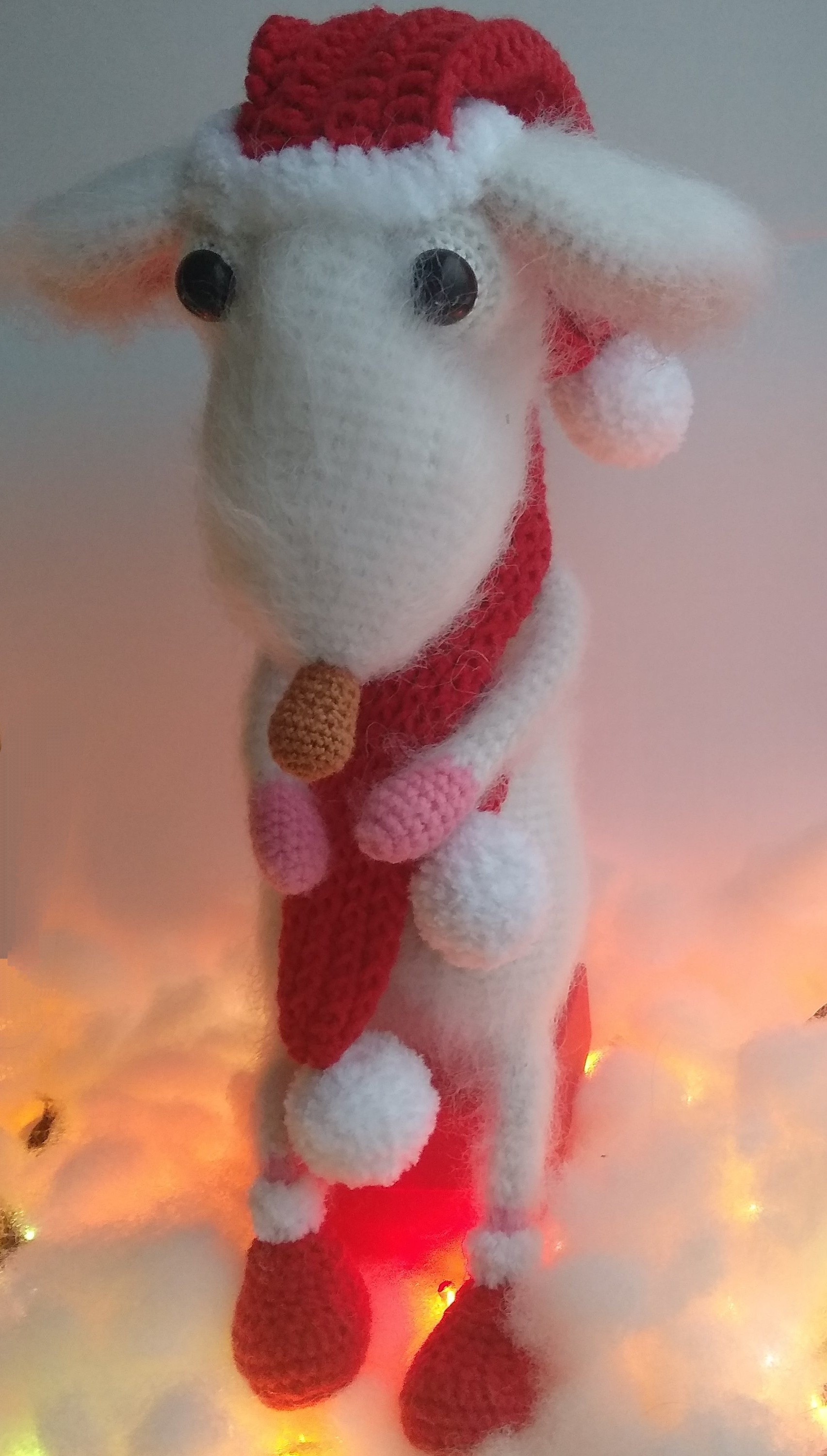 New Year's rat - My, Rat, Amigurumi, Crochet, Soft toy, Needlework without process, Longpost