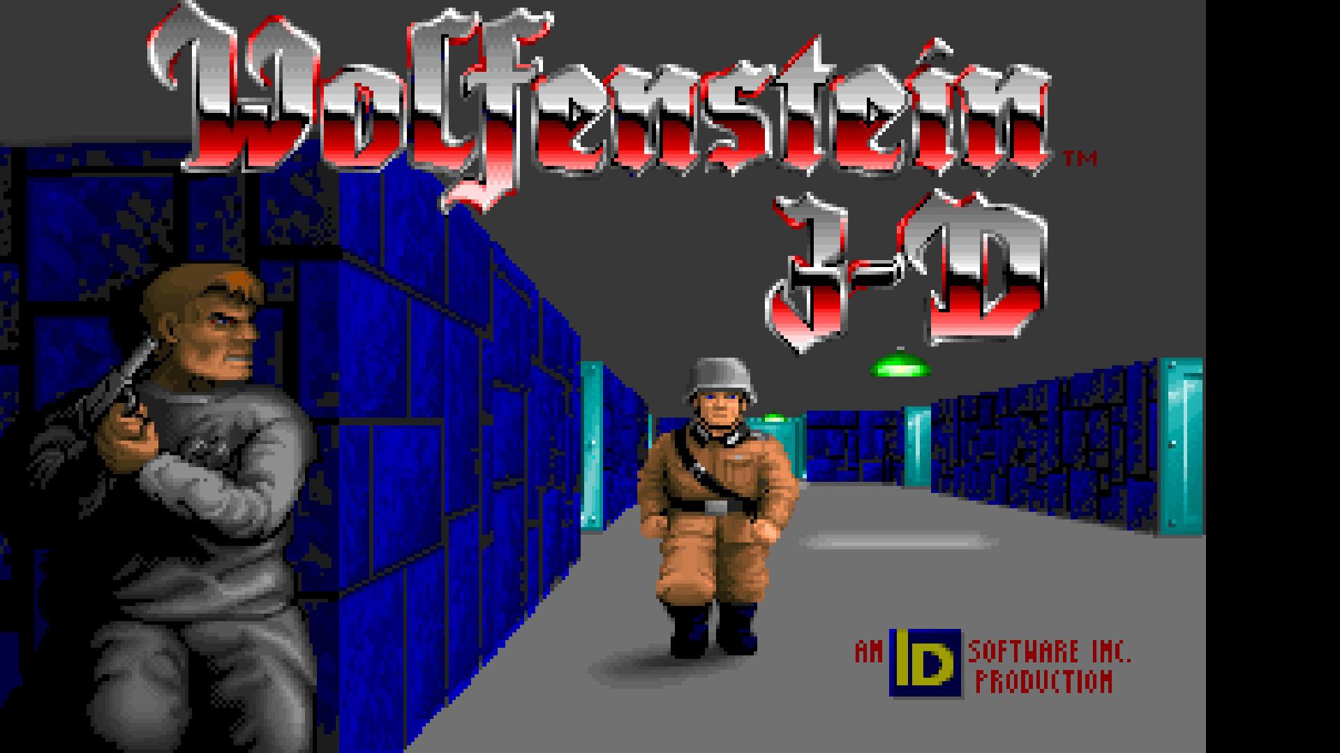 Первый (почти) 3Д шутер - Wolfenstein 3D | Пикабу