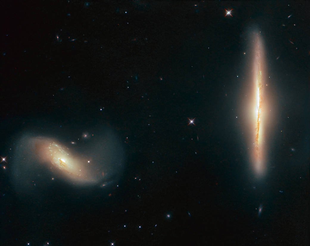 The last dance of the galaxies - Astromomia, Hubble telescope, Galaxy