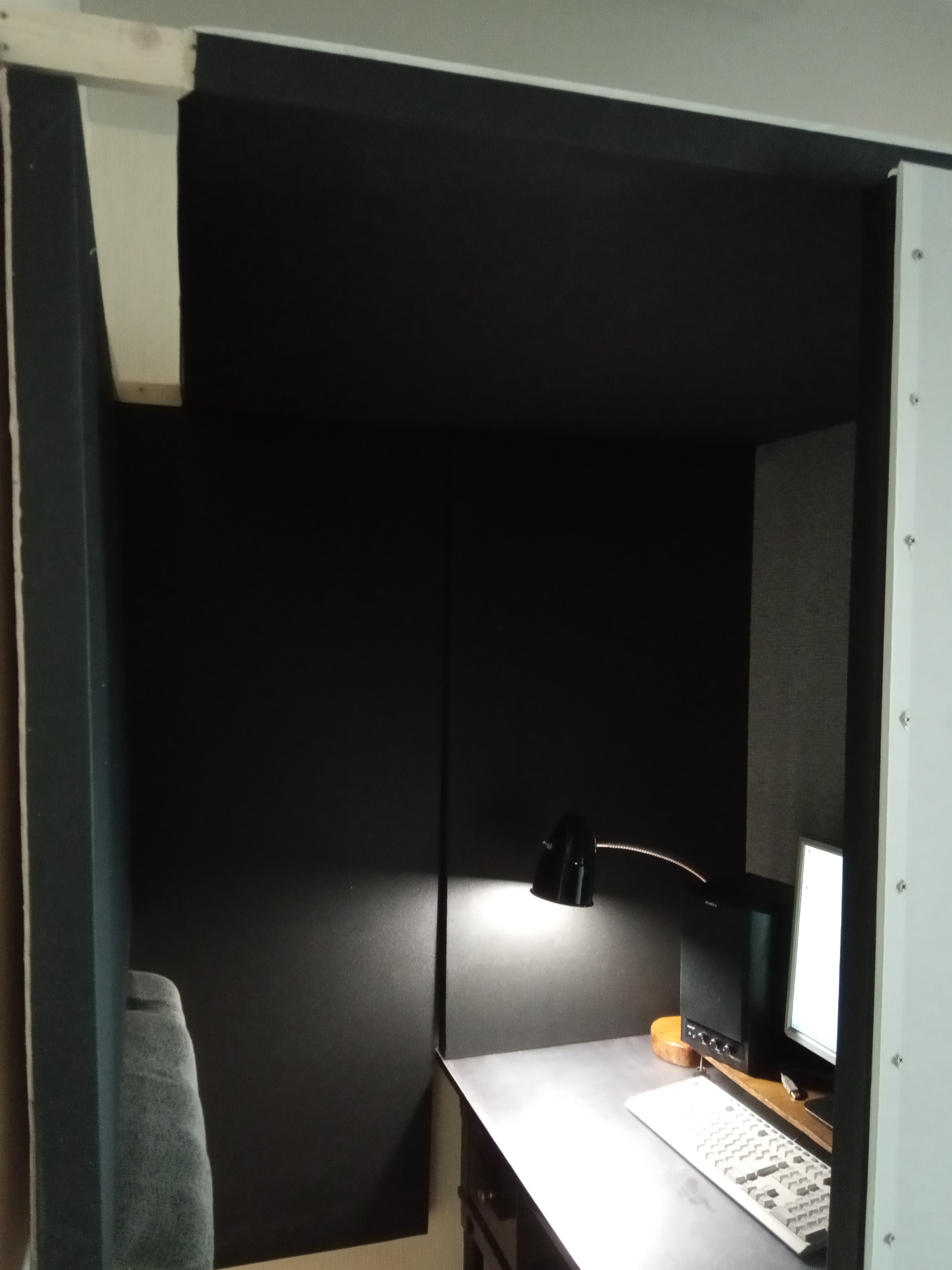 DIY announcer's booth (part 3). 3 cabins in 3 parts - My, With your own hands, Voice acting, Longpost