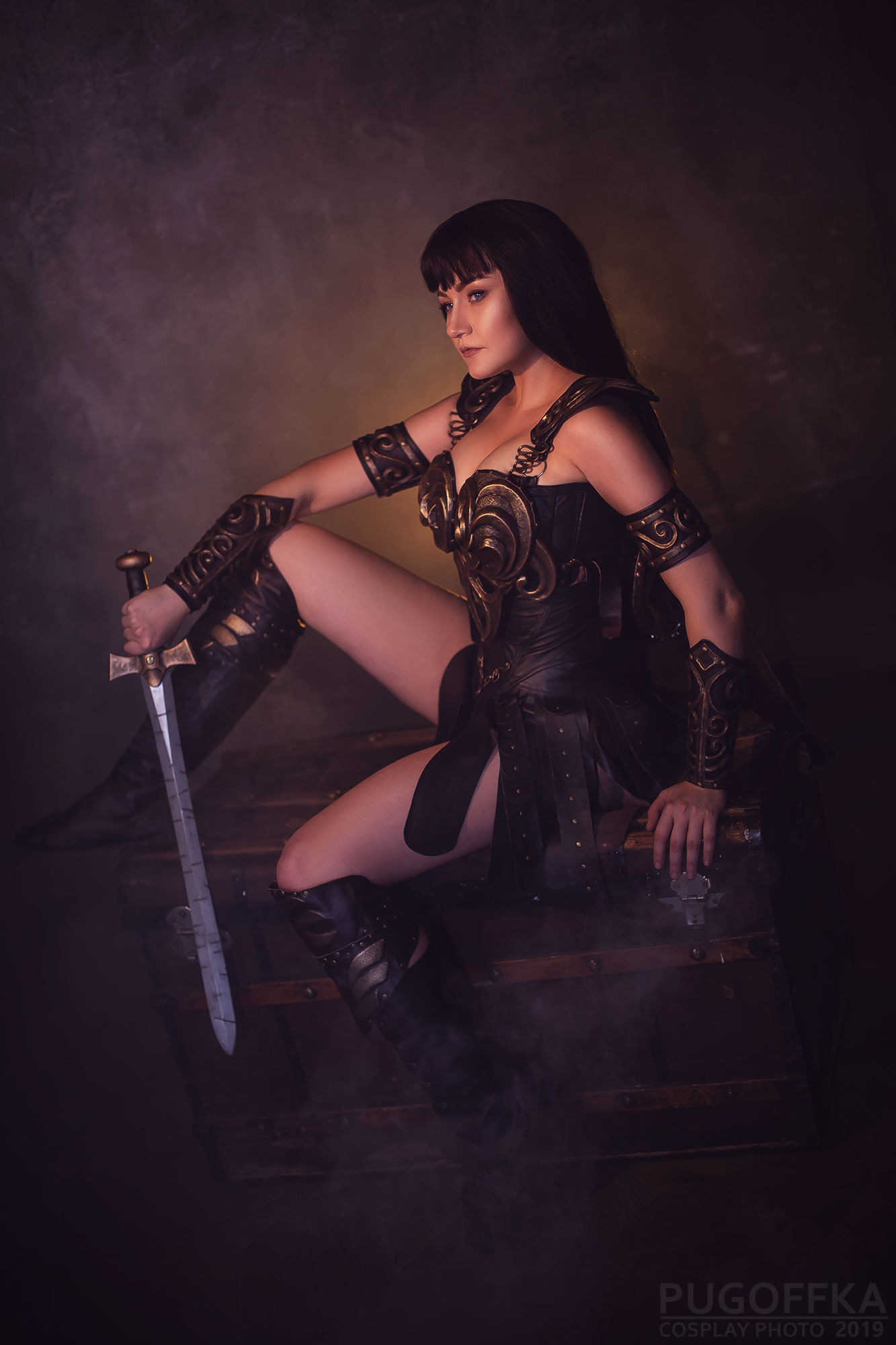 Xena warrior princess - cosplay. Photoshoot second - My, Cosplay, Russian cosplay, Xena - the Queen of Warriors, Serials, Longpost