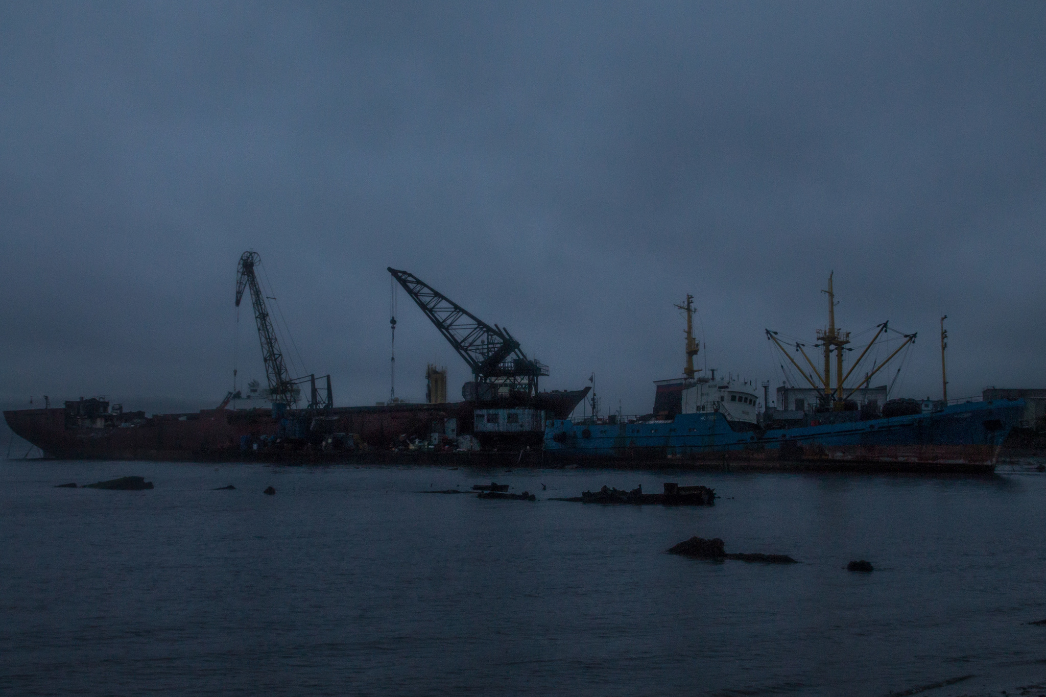Ship remains in Murmansk - My, Longpost, Ship, Abandoned, Murmansk, Tourism, Urbanfact