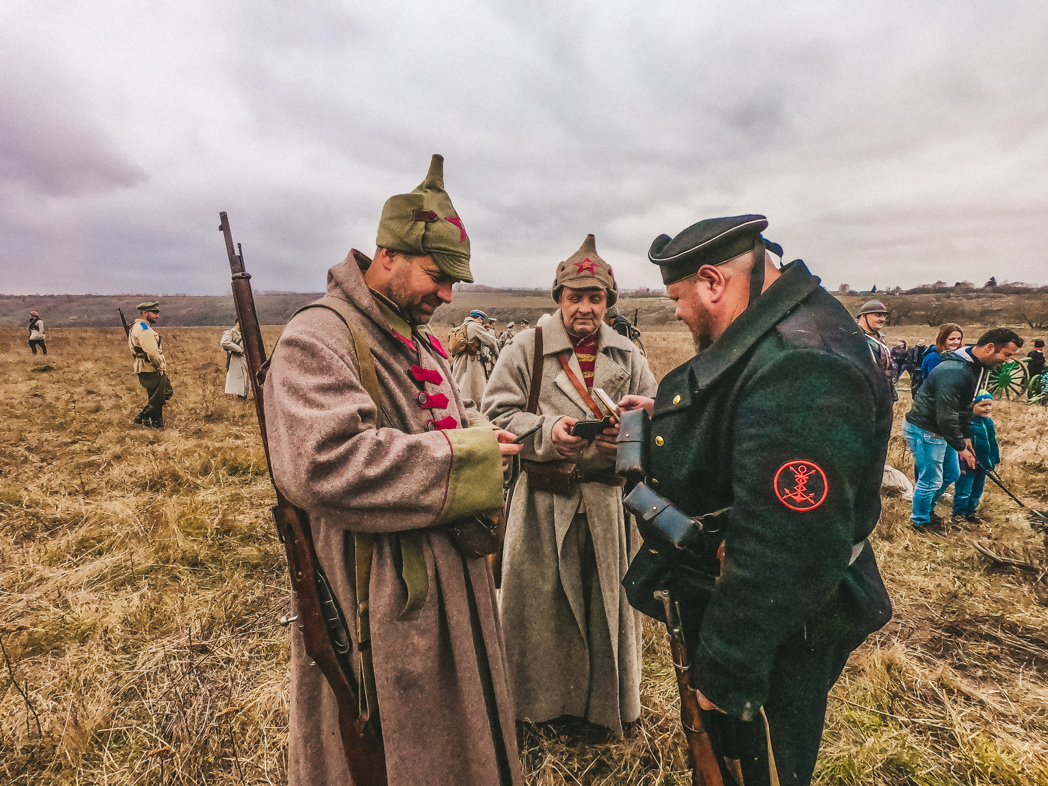 Гражданская война. Реконструкция сражений в городе Новосиль | Пикабу