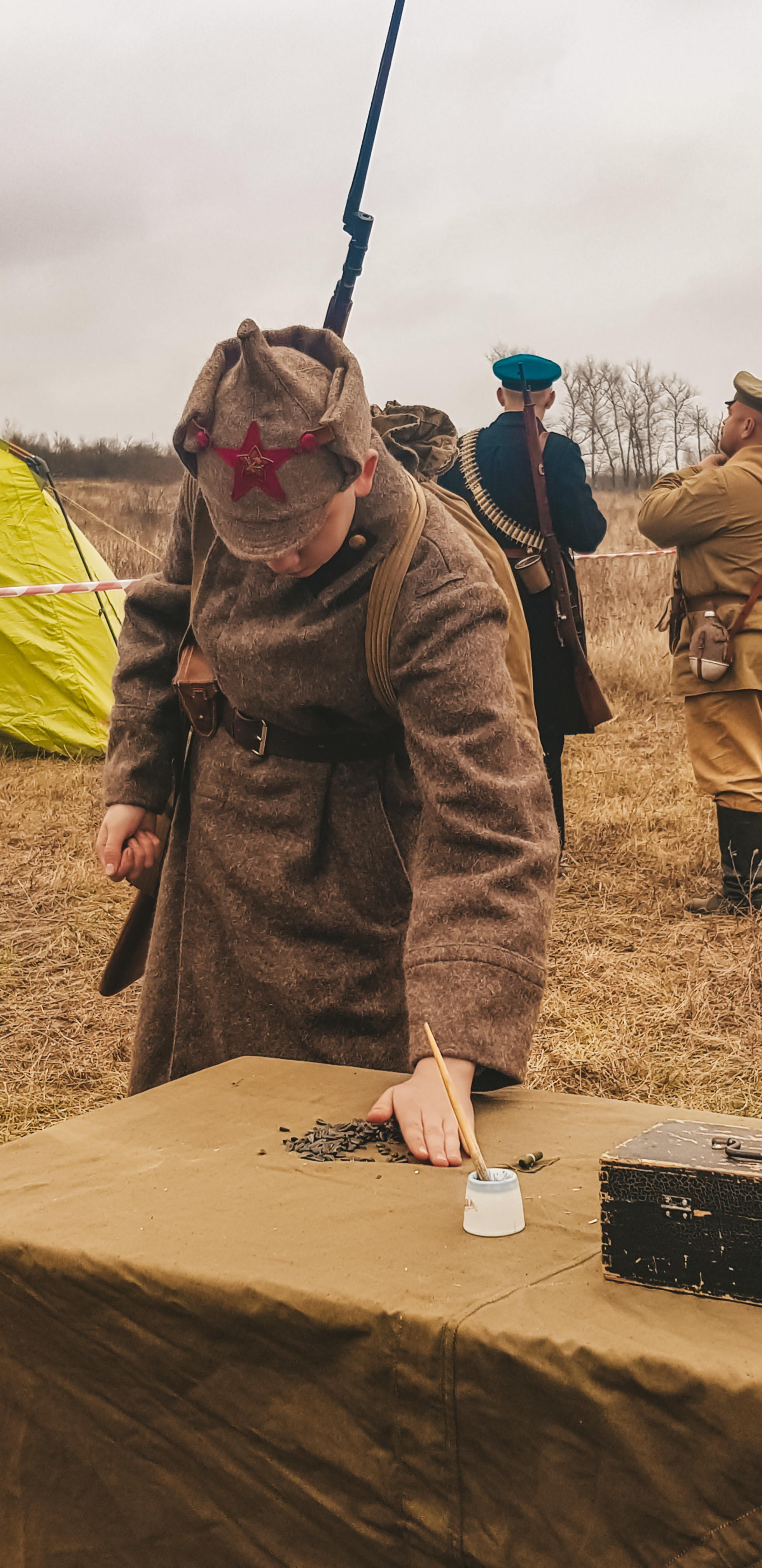 Civil War. Reconstruction of battles in the city of Novosil - My, Russia, Story, Reconstruction, Civil War, Red, White, The photo, Video, Longpost