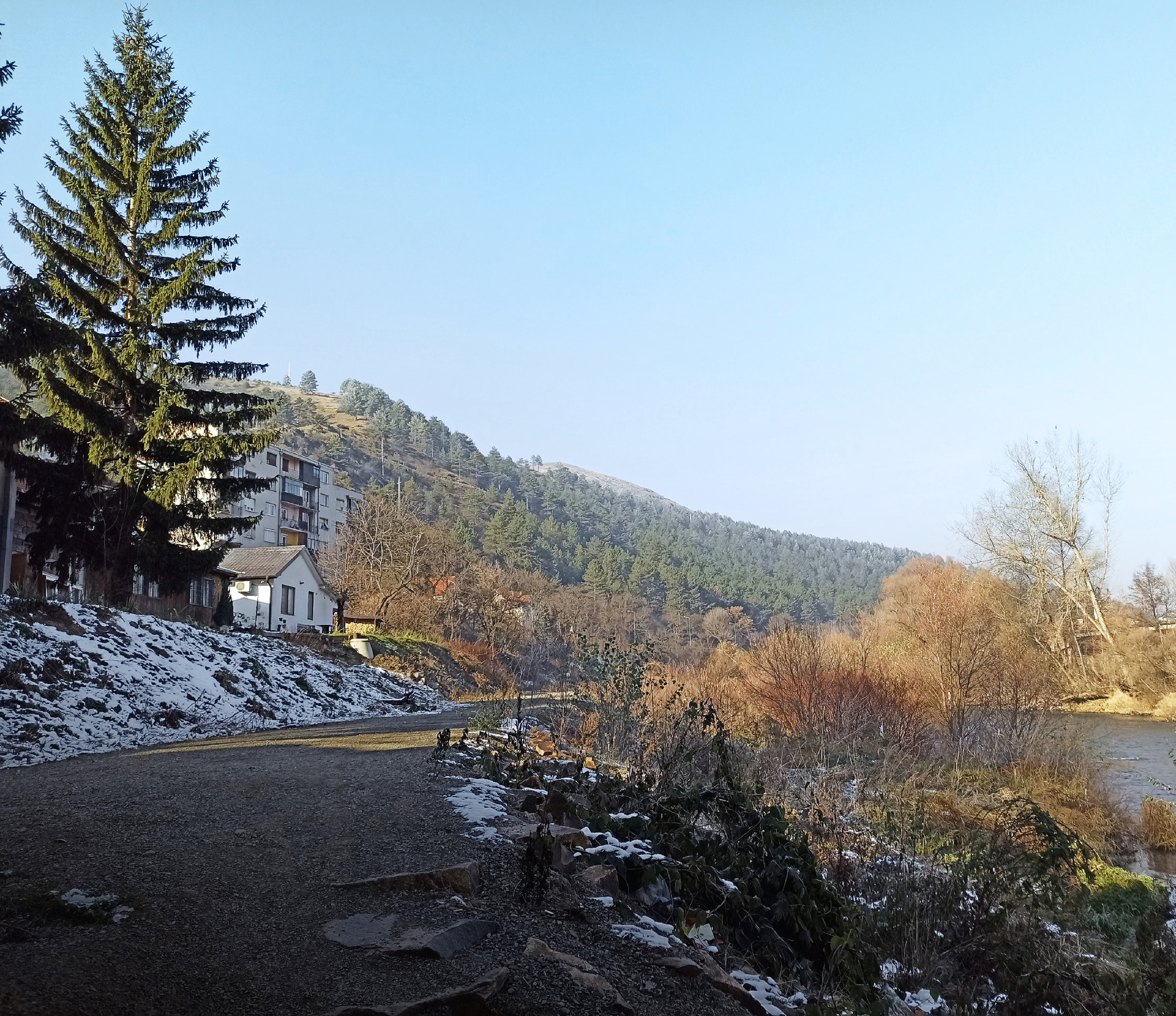 Winter Raska - My, Serbia, Town, The mountains, The photo, Travels, Longpost