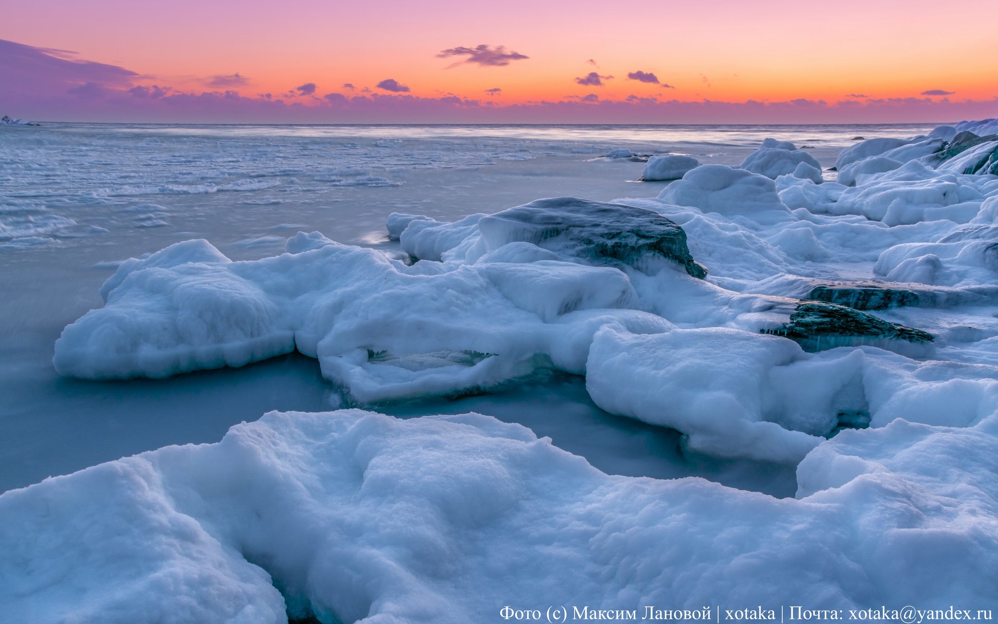 Winter shores of Primorye - My, The photo, Beginning photographer, Find, Primorsky Krai, Дальний Восток, Sunset, Sea, Longpost, Nature