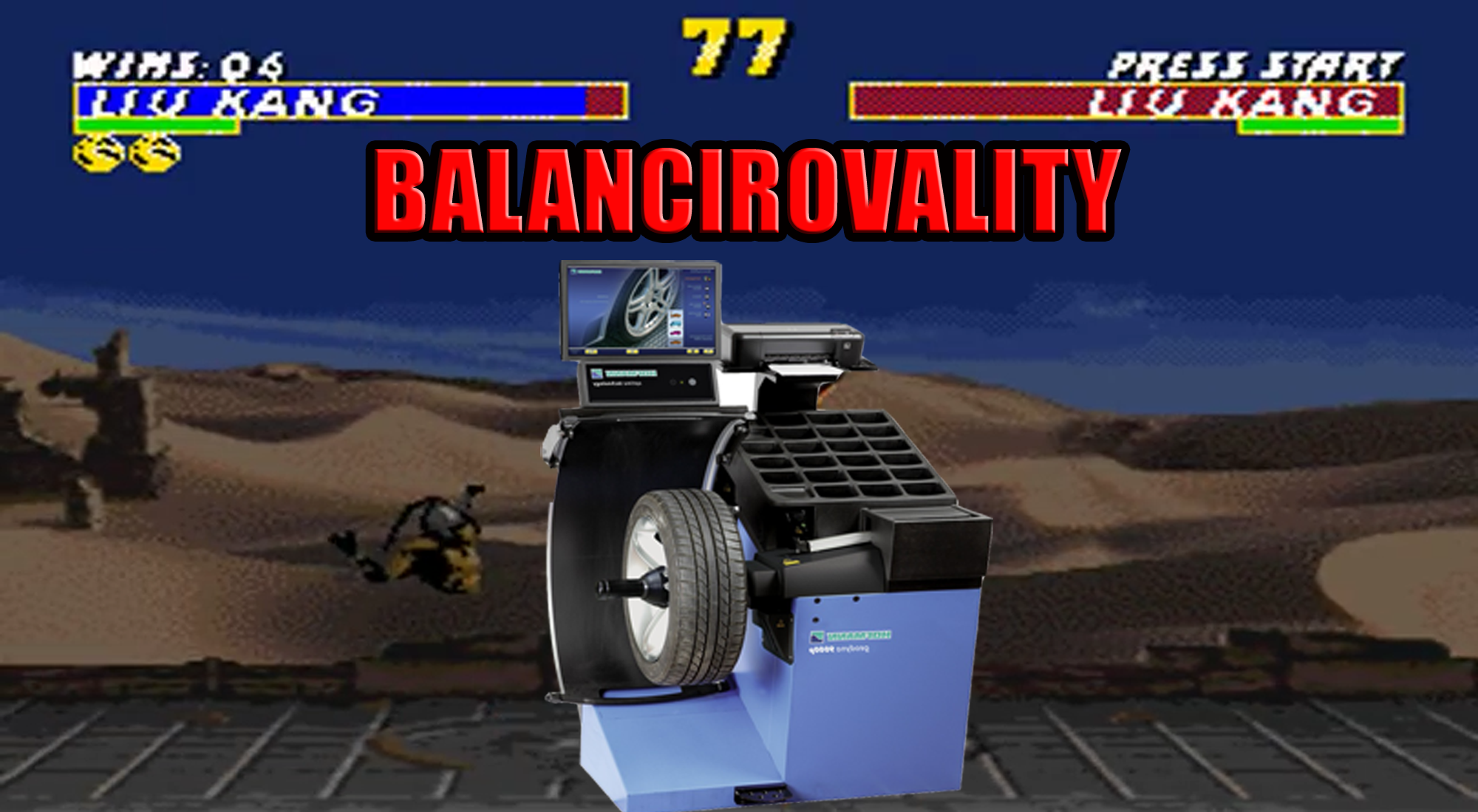 Professional, tire repair old school humor) - Tire service, Humor, Mortal kombat