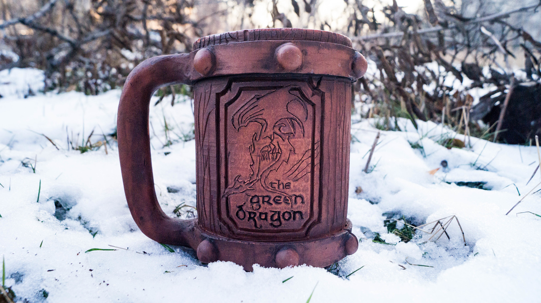 For gatherings at the Green Dragon tavern - My, Кружки, Skvorcraft, Lord of the Rings, The hobbit, Pub, Tolkien, Ceramics