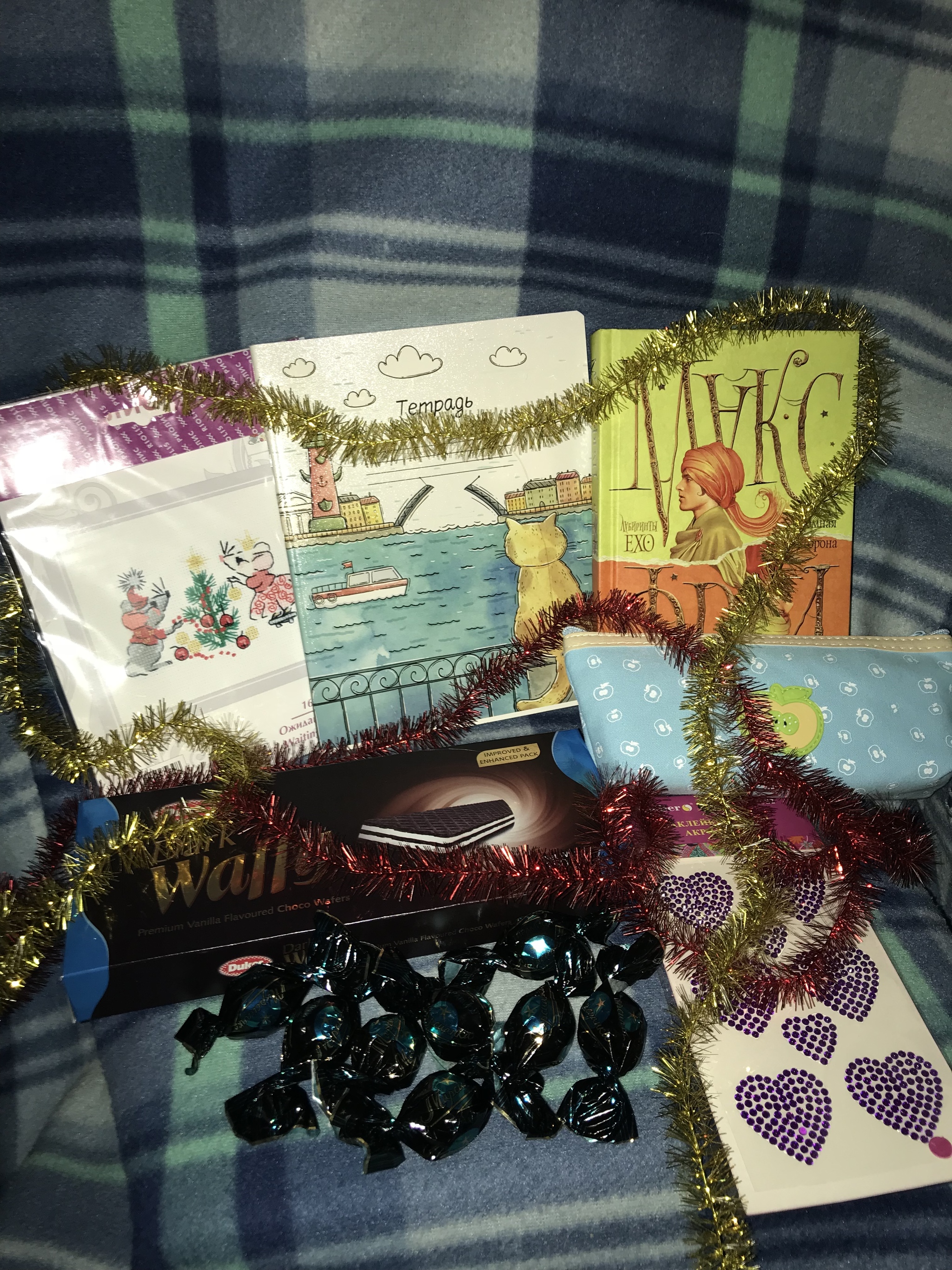 Gift St. Petersburg -> Moscow - My, Secret Santa, Gift exchange report, New Year's gift exchange, Gift exchange