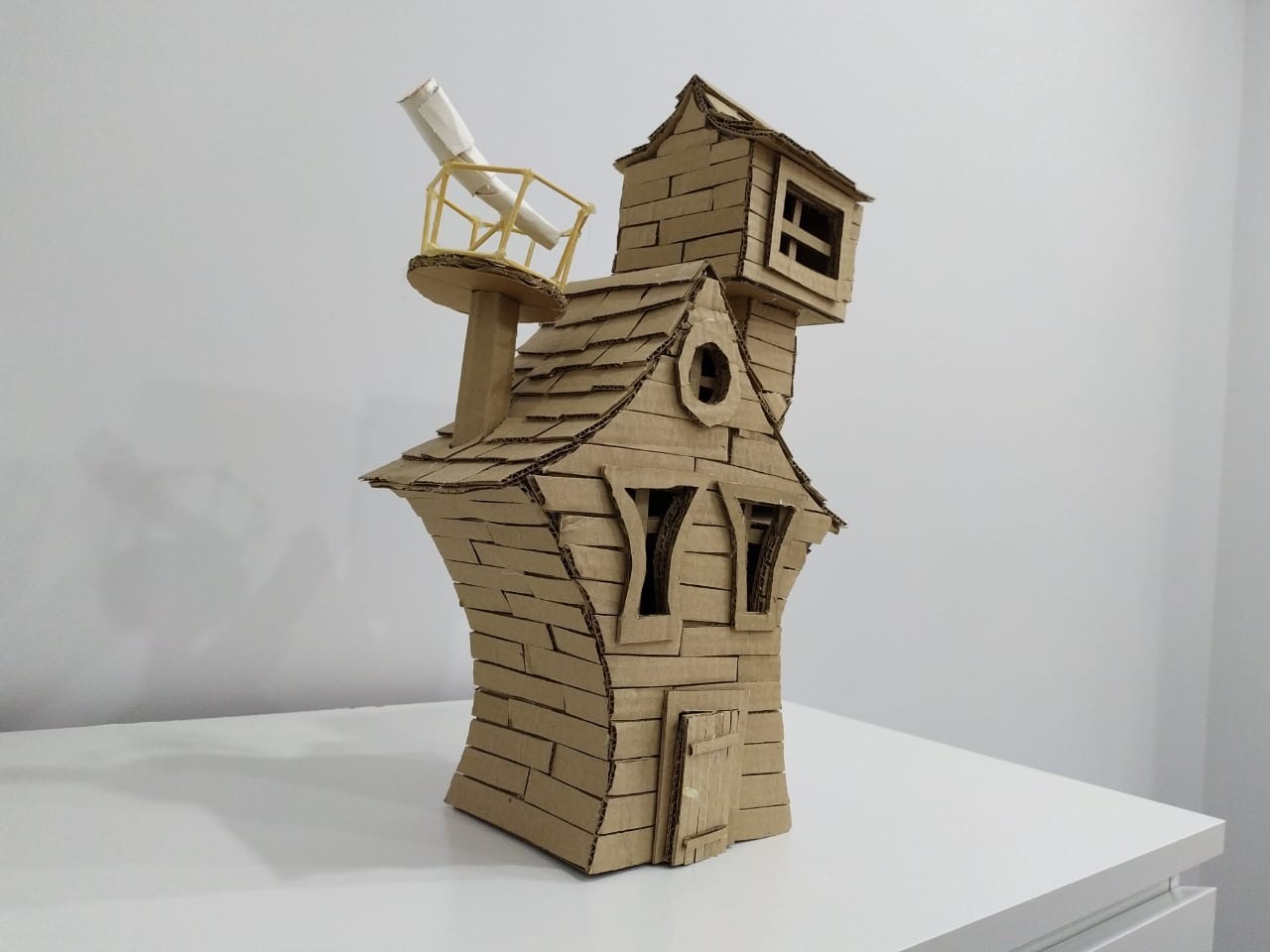 Witch's house - My, Needlework without process, Cardboard, Longpost