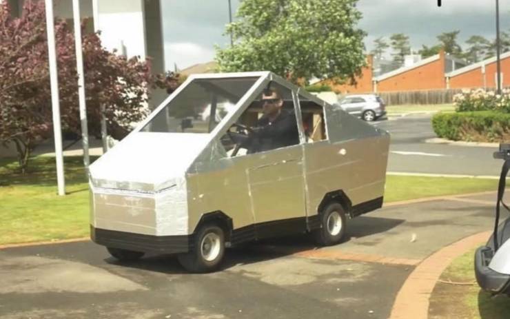 A budget option - Auto, Homemade, Parody, Tesla cybertruck