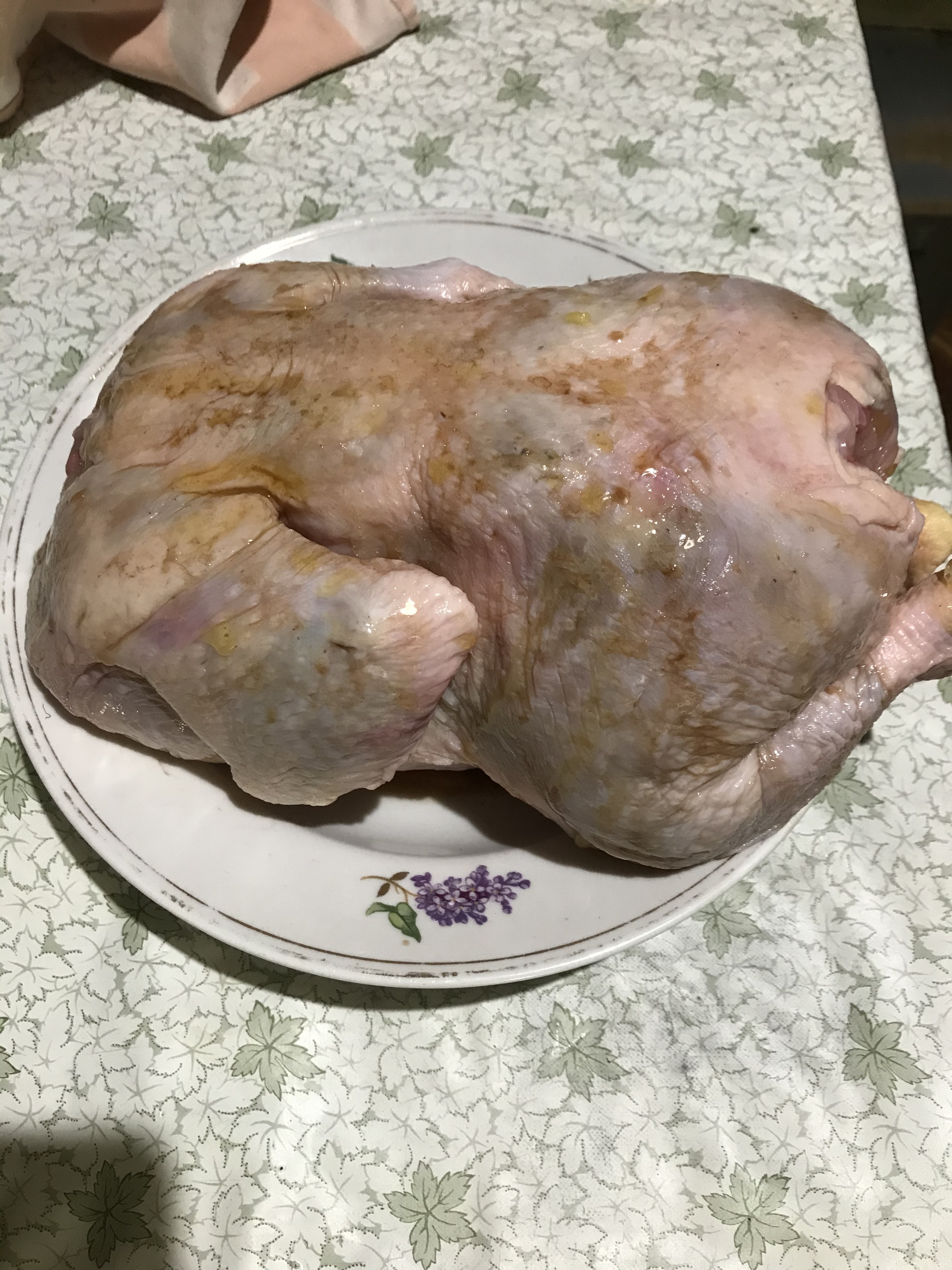 Recipe for chicken baked under the control of a cat with a lamp - My, Recipe, Chicken recipes, Culinary humor, Mat, Longpost, Hen, Cooking, Oven, Food