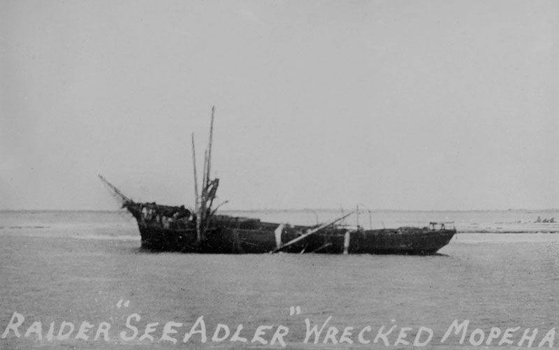 Sailing raider Seeadler - History (science), World War I, Longpost