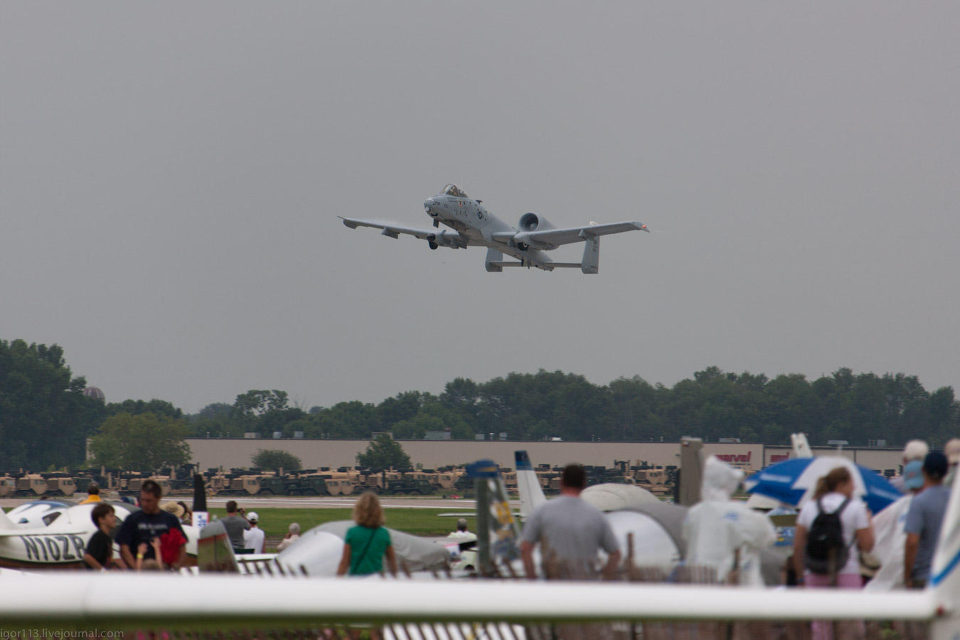 Fairchild Republic A-10 Thunderbolt II на земле и в воздухе - Самолет, a-10, Длиннопост