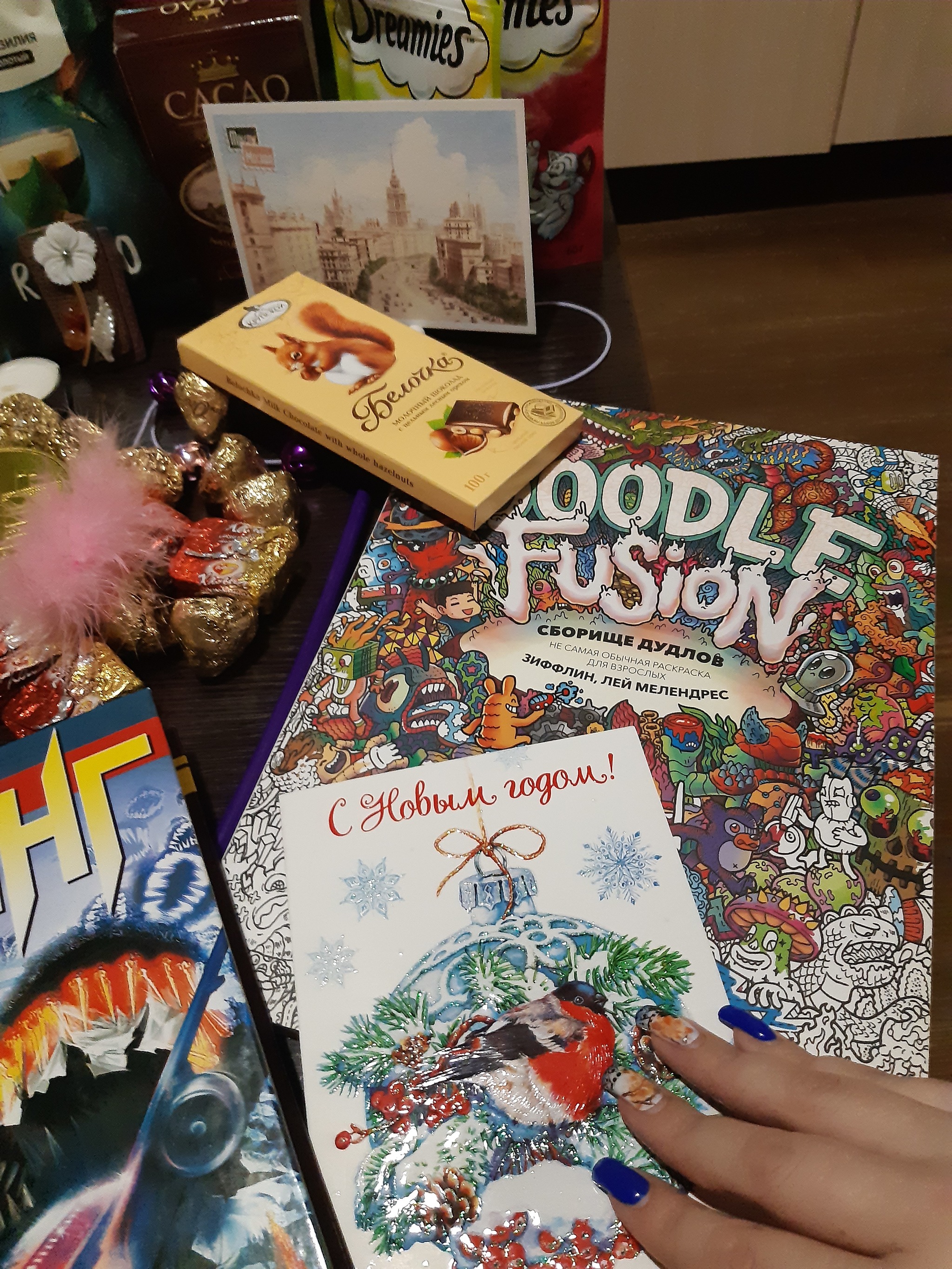 New Year's gift exchange from Mirrochka version 3.0 (2019-2020). Moscow-Ryazan report - My, New Year's exchange from Mirrochka, Gift exchange report, Secret Santa, Longpost, cat, Gift exchange