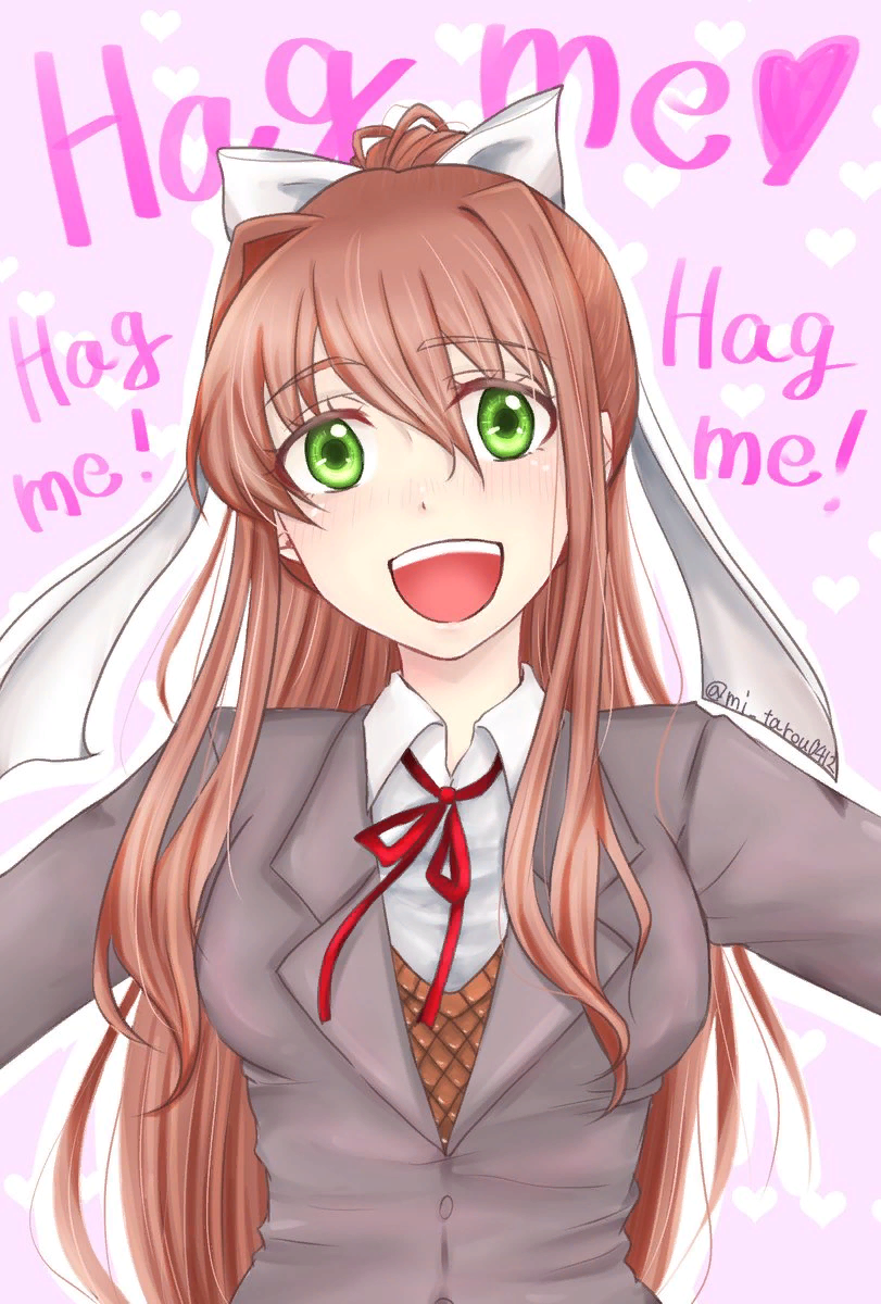 Monika needs hugs Пикабу. 