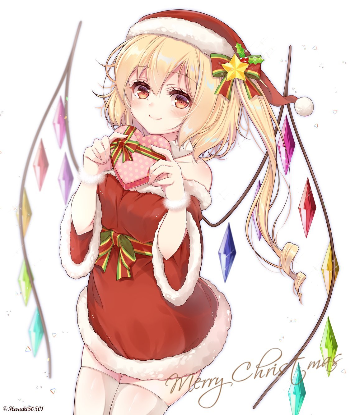 Flandre Scarlet - Touhou, Anime art, Anime, Flandre scarlet, Haruki