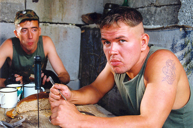 Photos from the filming and interesting facts about Alexander Rogozhkin’s film “Blockpost” (1998) - Checkpoint, 90th, Actors and actresses, Celebrities, Photos from filming, Alexander Rogozhkin, Movies, Longpost, Andrey Krasko