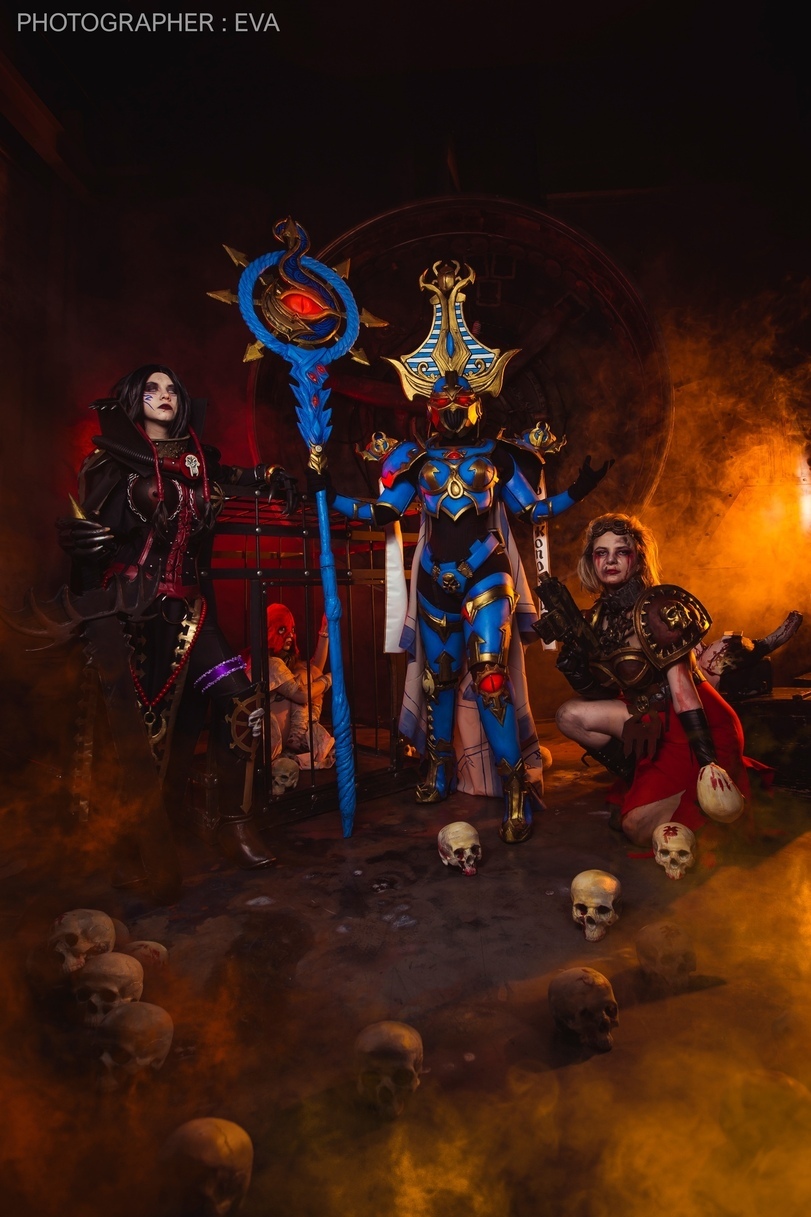 Large selection of Vakha Cosplay Part 2 - Warhammer 40k, Sister repentia, Adepta Sororitas, Cosplay, Longpost