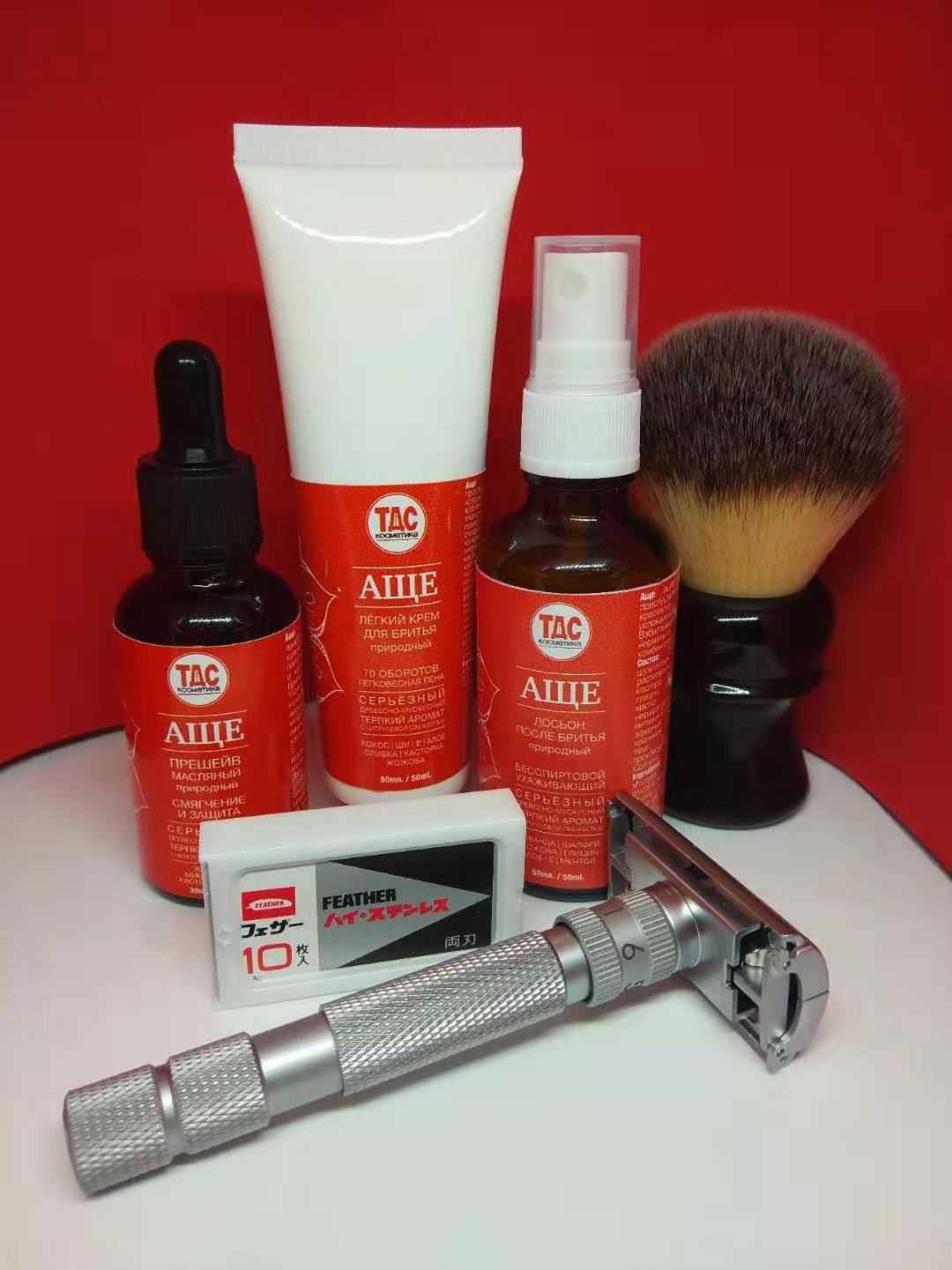 Review of shaving cosmetics from the Belarusian company TDS, ASCHE line - My, Shaving, TDS, Butter, Shaving cream, Longpost