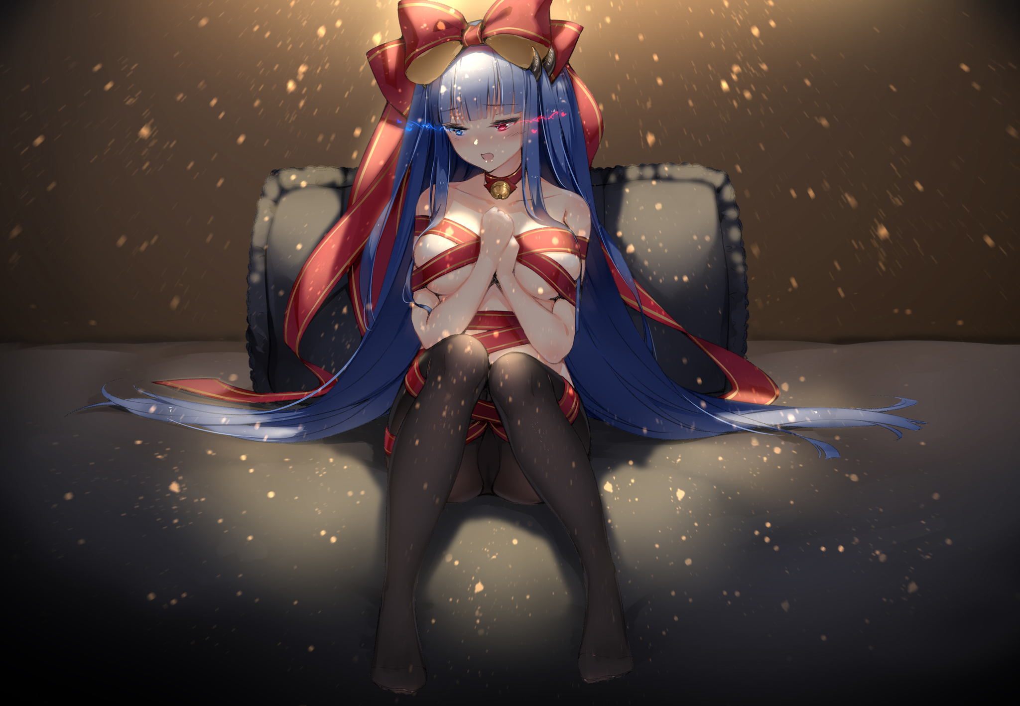 Ibuki - NSFW, Azur lane, Ibuki, Sugoi dekai, Presents, Anime art, Anime, Atr