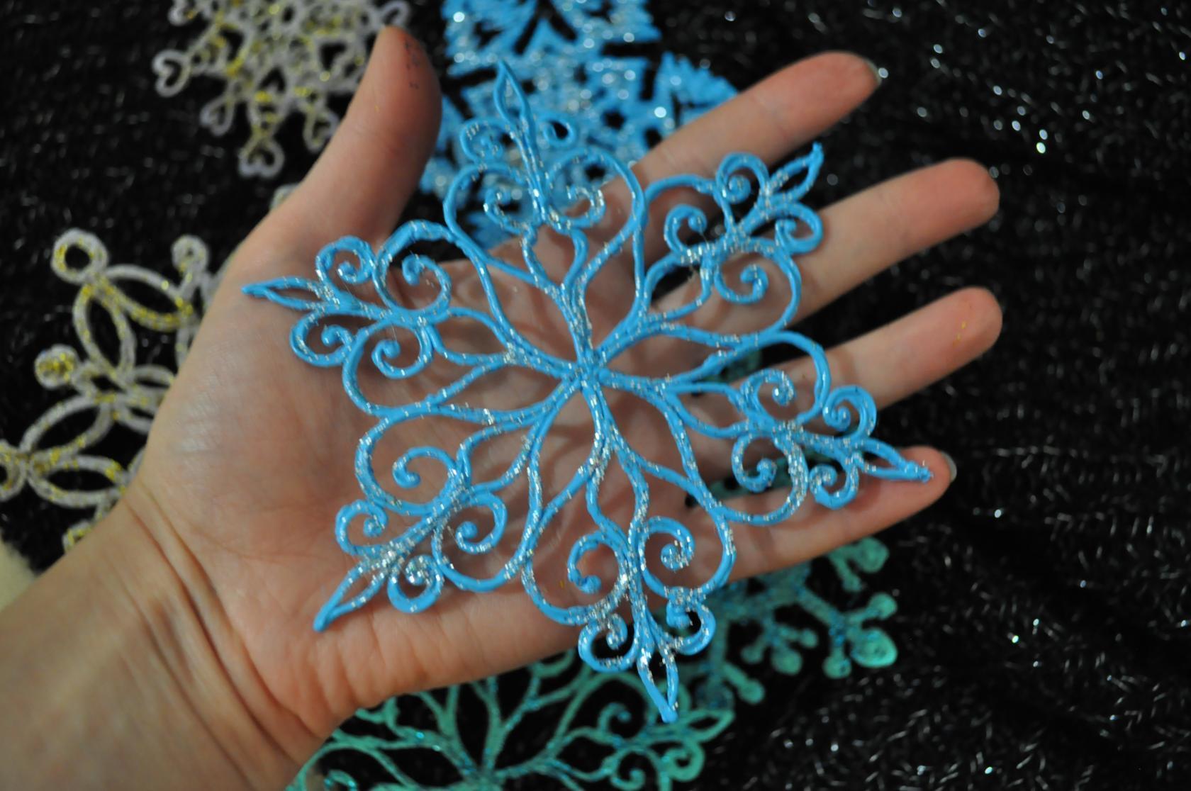 New Year's mood with a 3D pen, or “3D welding” of snowflakes - My, 3D pen, Crafts, Needlework, Hobby, Snowflake, Handmade, Longpost, Needlework with process