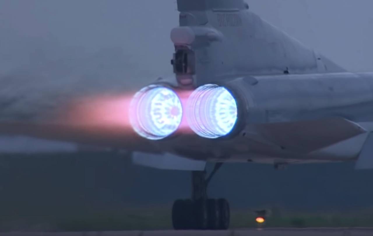 Afterburner on a Tu-22M3 with NK-25 engines on takeoff - Aviation, Vks, Tu-22m3, The fast and the furious, Takeoff, Flight tests, Video