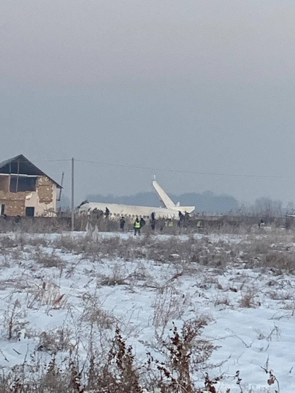 The plane crashed again... - State of emergency, Airplane, Crashed, Almaty, Video, Longpost, Plane crash, Negative