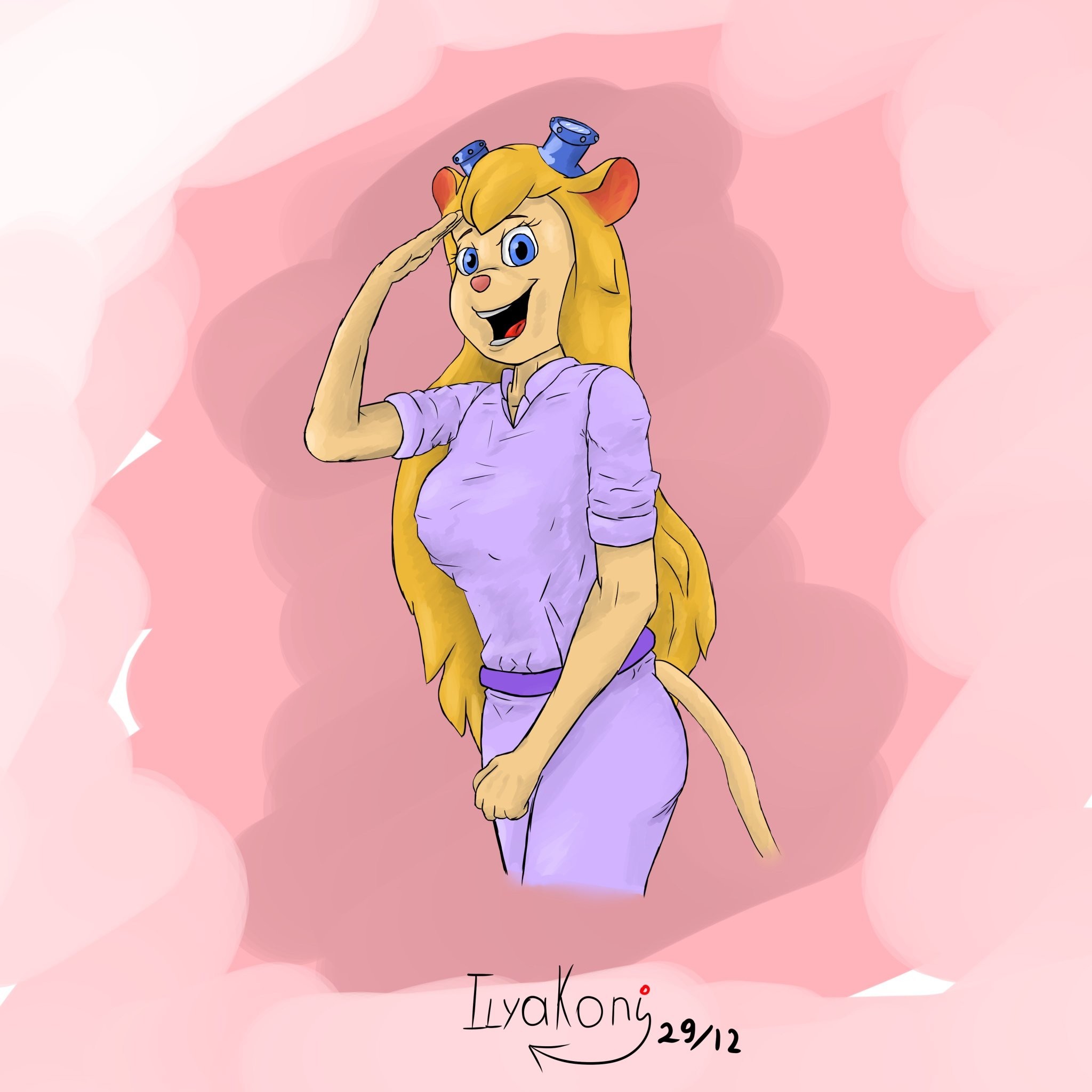 screw - My, Chip and Dale, Art, Gadget hackwrench