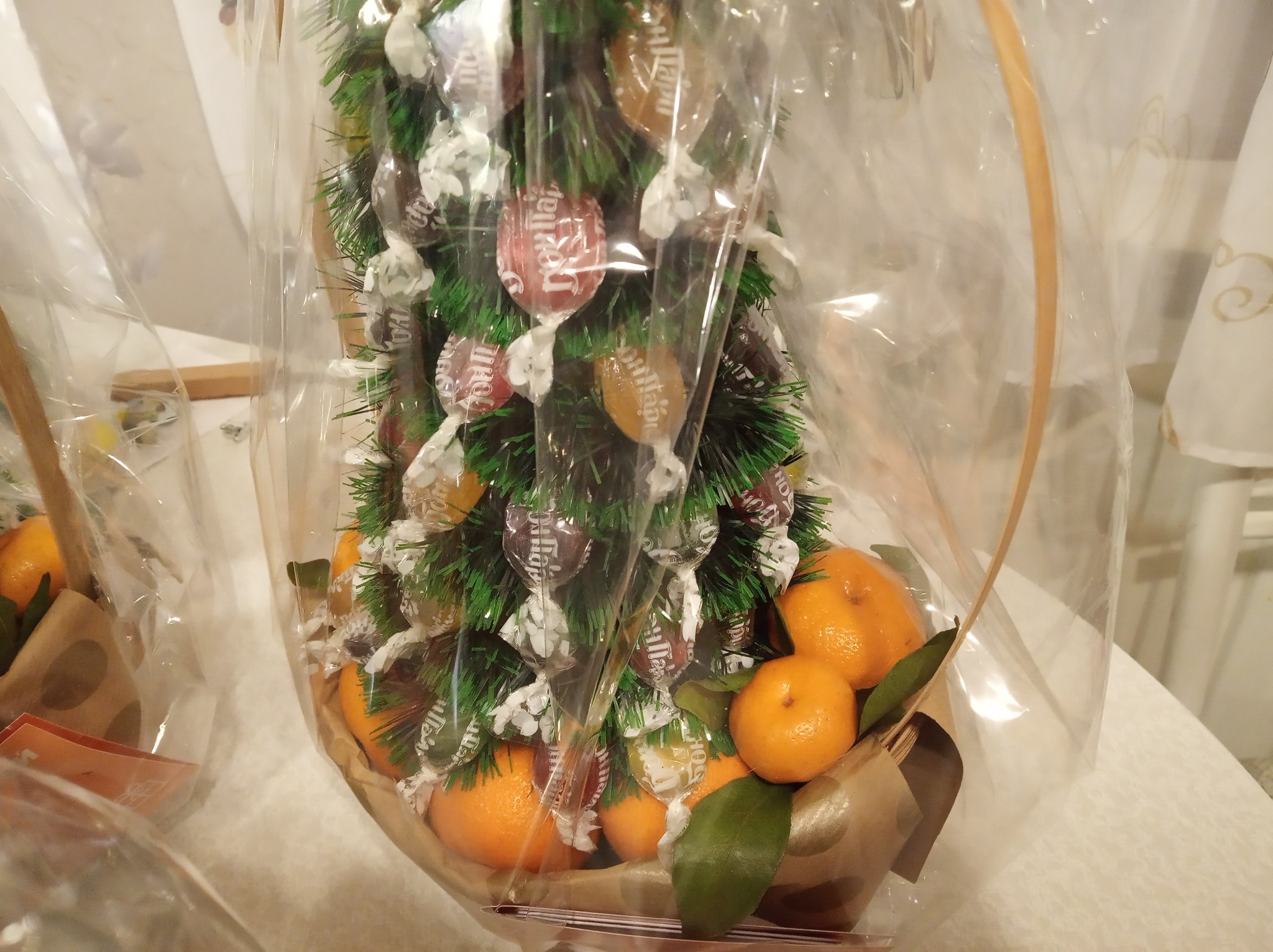 Christmas tree made of candies - New Year, Presents, With your own hands, Longpost