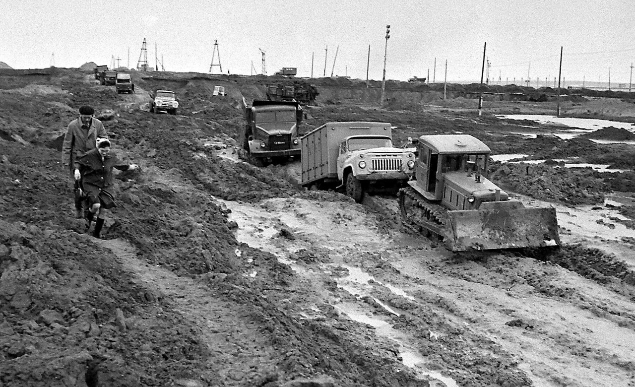 And then the city was built - Road, Naberezhnye Chelny, Building, How it was, Longpost