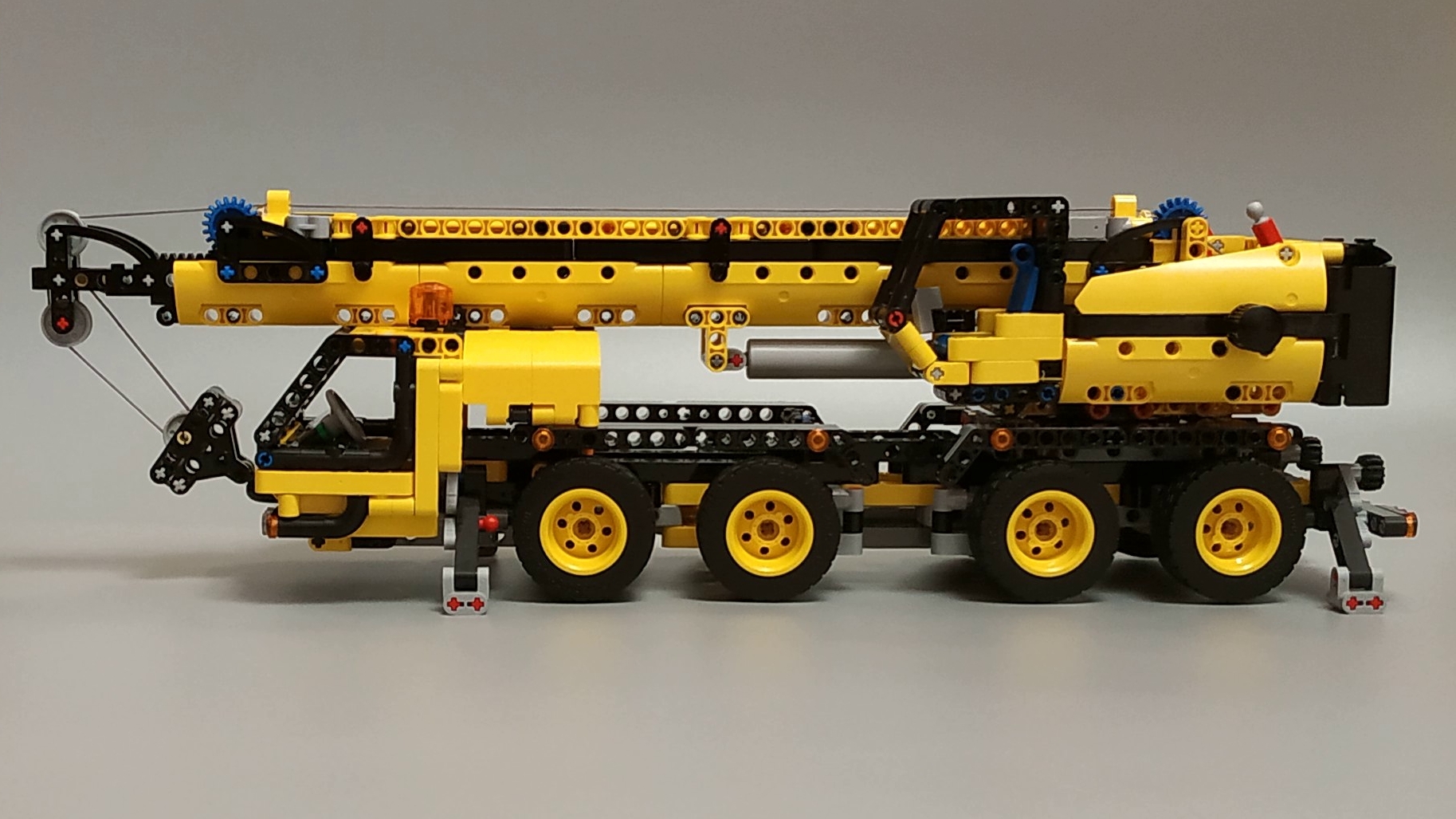 Лего 42108 мобильный кран - Моё, LEGO, LEGO technic, Кран, Видео, Длиннопост