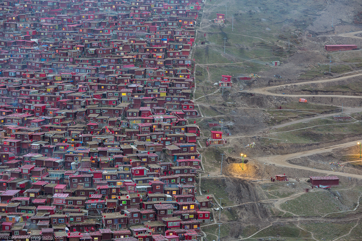 Hive - China, Village, Building, The photo, Longpost, Tibet, Buddhists