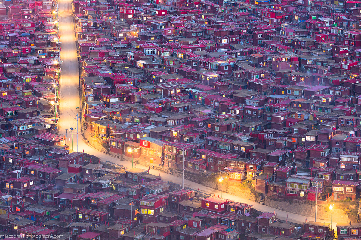 Hive - China, Village, Building, The photo, Longpost, Tibet, Buddhists