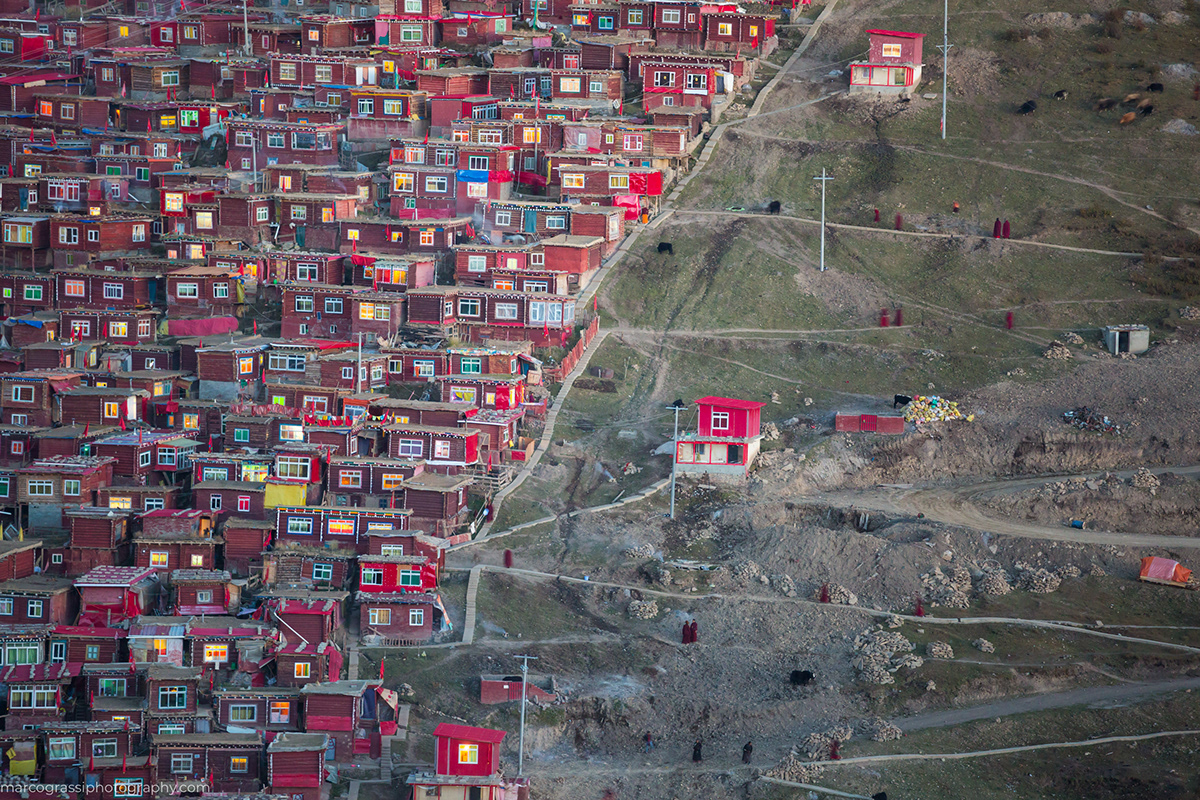 Hive - China, Village, Building, The photo, Longpost, Tibet, Buddhists