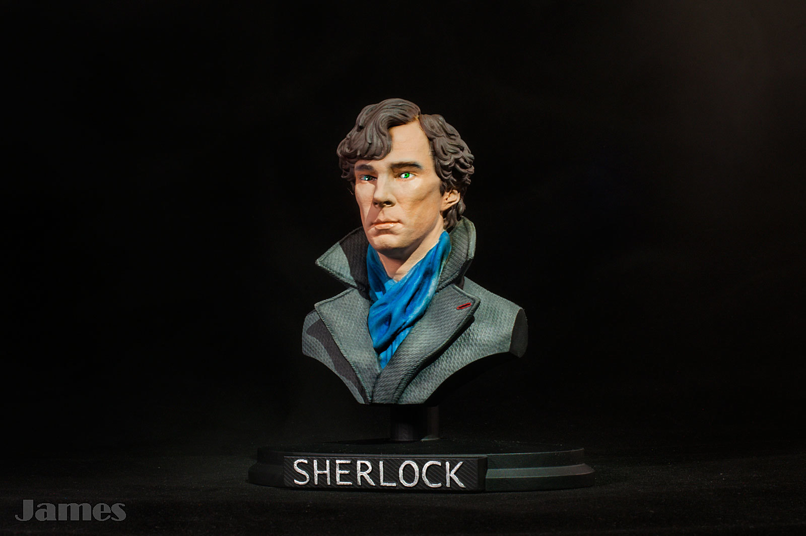 Sherlock Holmes - My, Sherlock Holmes, Miniature, Bust, Benedict Cumberbatch