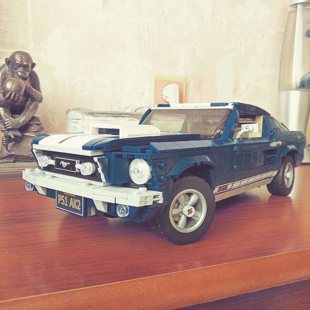 Assembly of Ford Mustang GT 1967 (Lepin, 21047) [Option-1 & 2] - My, Ford Mustang GT, Ford mustang, Constructor, Lepin, Longpost