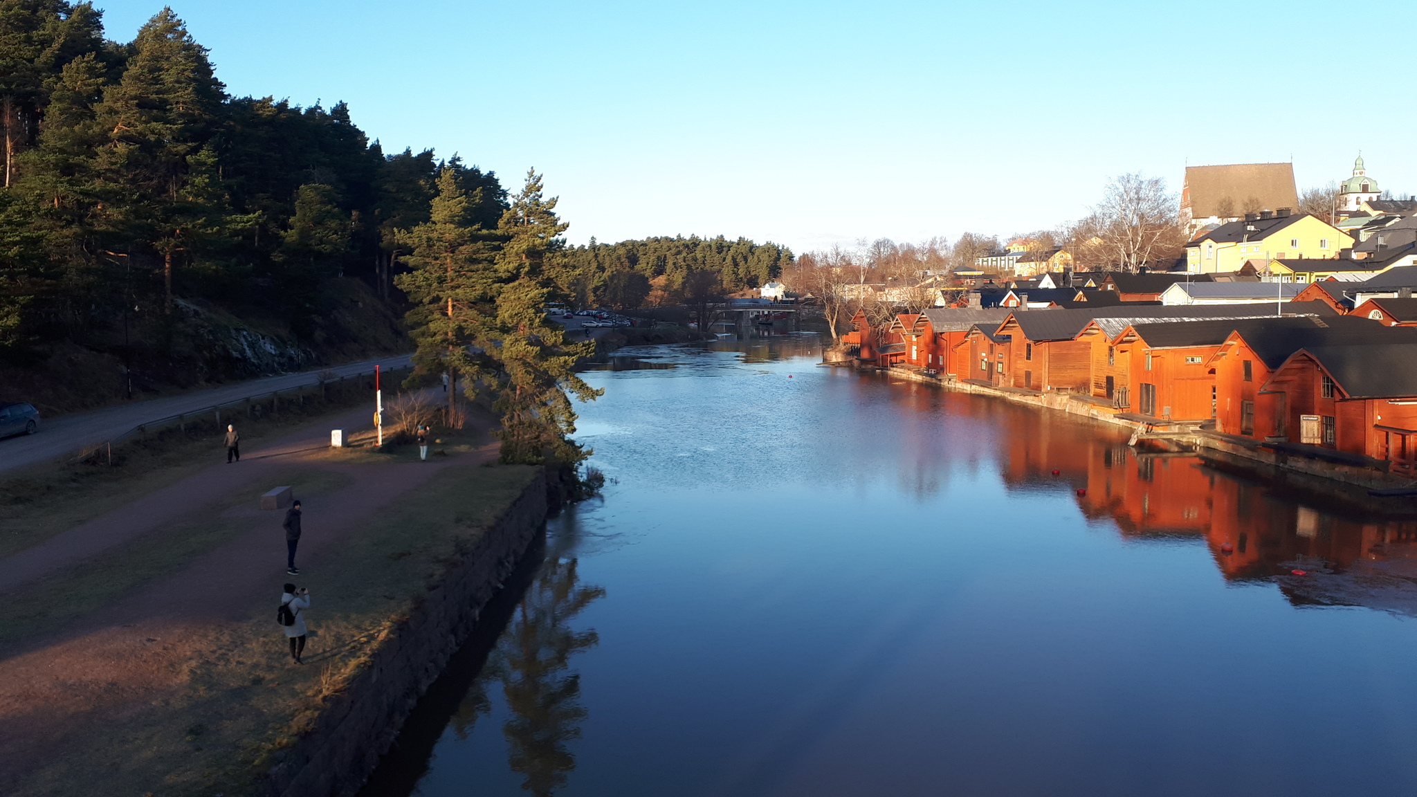 Landscapes of Finnish Porvoo - My, Finland, Porvoo, Winter, Travels, Europe