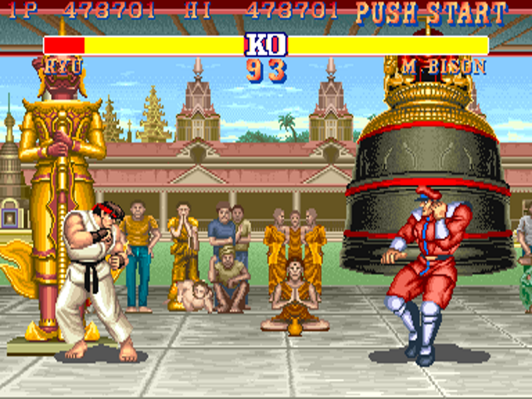 Street Fighter II: The World Warrior - My, 1991, Passing, Street fighter, Capcom, Slot machines, Retro Games, Fighting, Games, Longpost