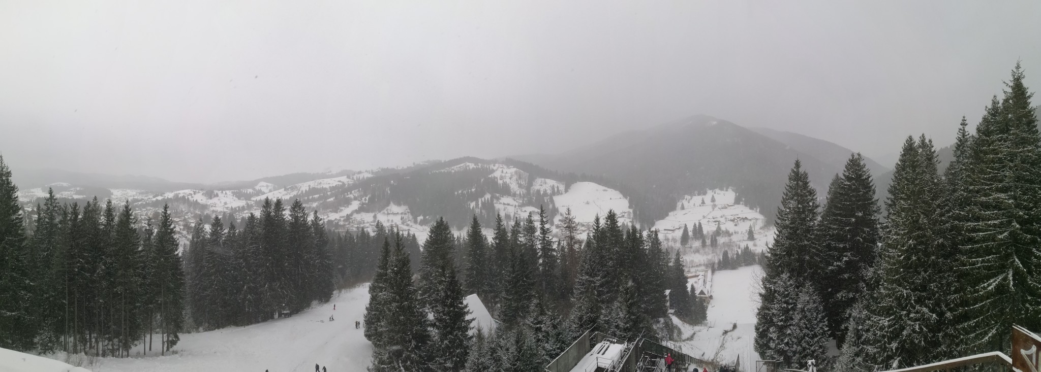 Winter landscapes of the Carpathians - My, Carpathians, The mountains, The winter is coming, Longpost