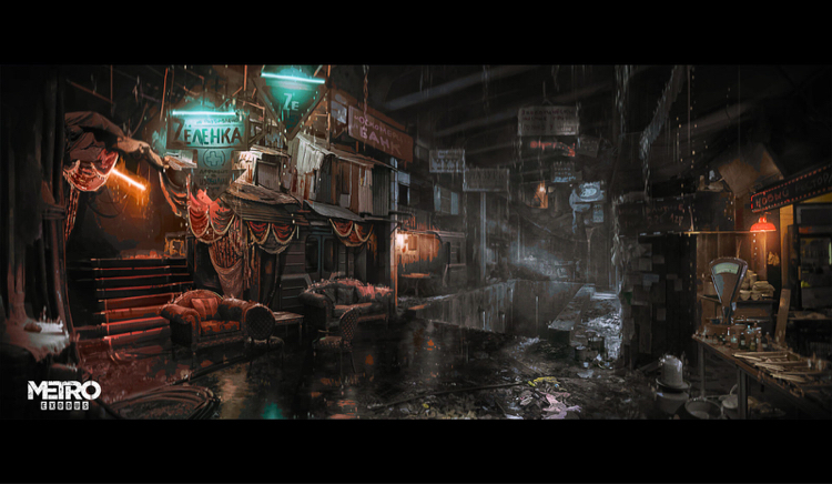 Living in the metro is never easy... - Metro: Exodus, Art