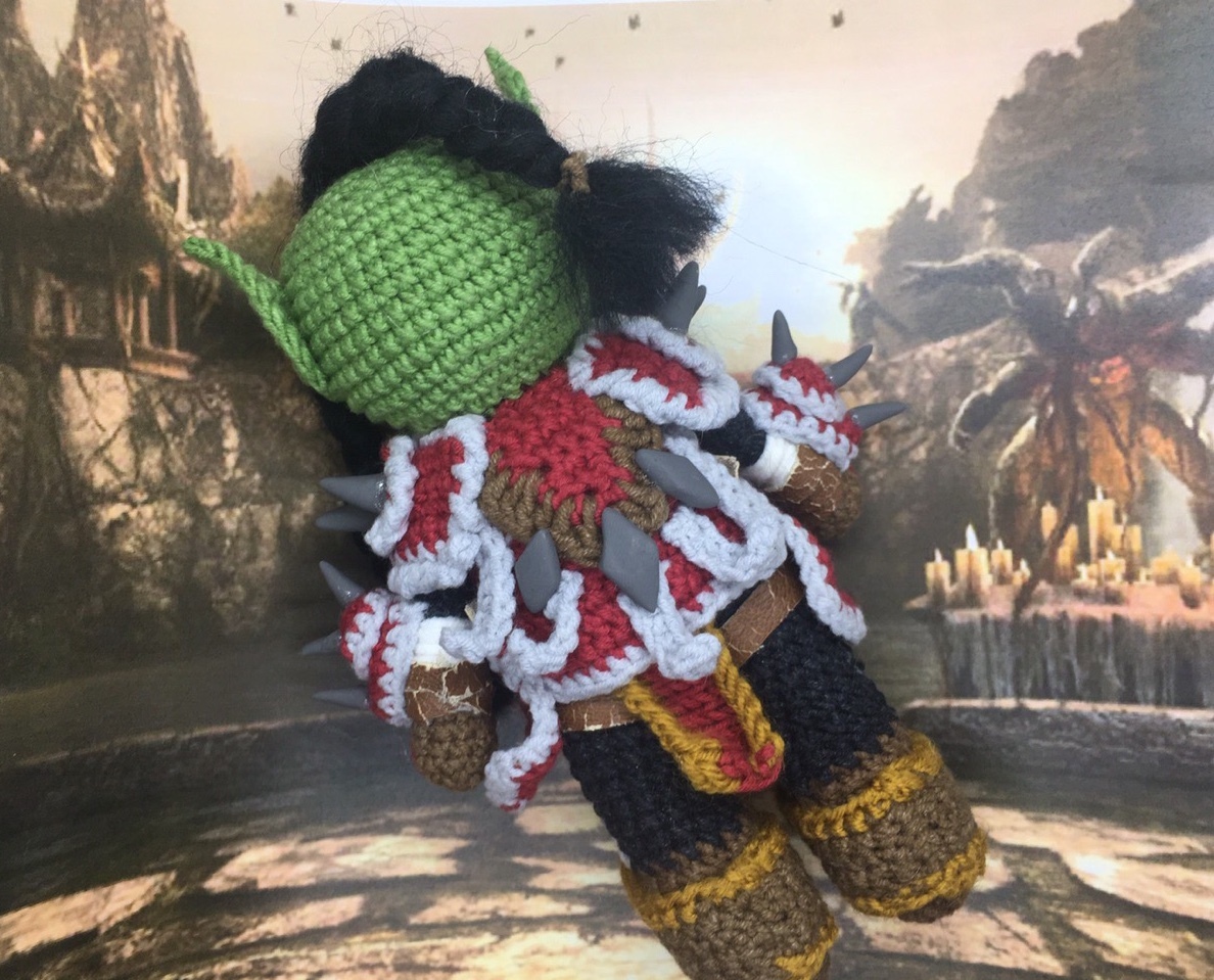 Baby dolls for Warcraft lovers ^_^ - My, Warcraft, Wordpress, Blizzard, Orcs, Amigurumi, World of warcraft, Longpost