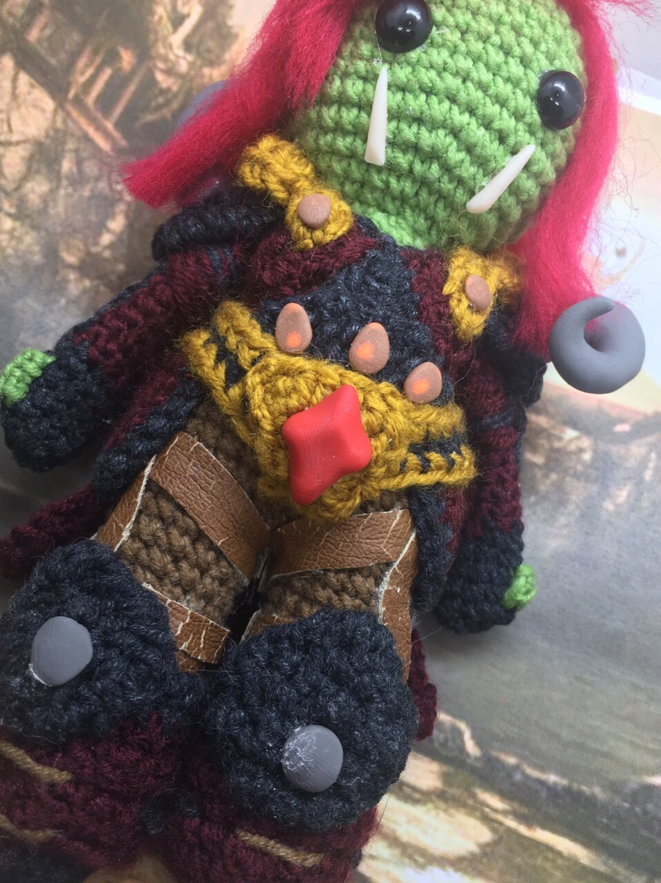 Baby dolls for Warcraft lovers ^_^ - My, Warcraft, Wordpress, Blizzard, Orcs, Amigurumi, World of warcraft, Longpost