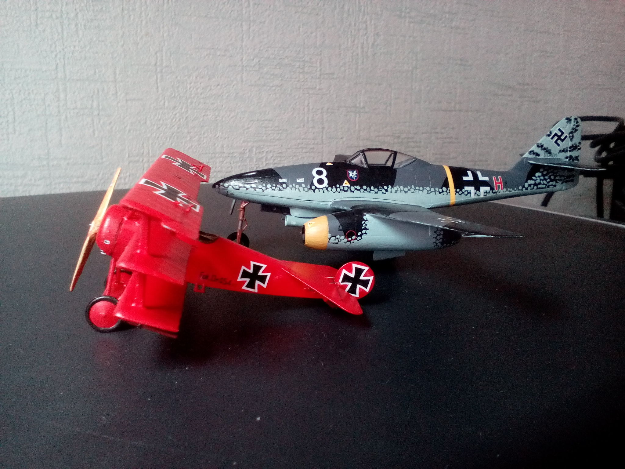 Red Baron. Fokker Dr.I - My, Stand modeling, Prefabricated model, Aircraft modeling, Modeling, World War I, Aces, Triplane, Longpost