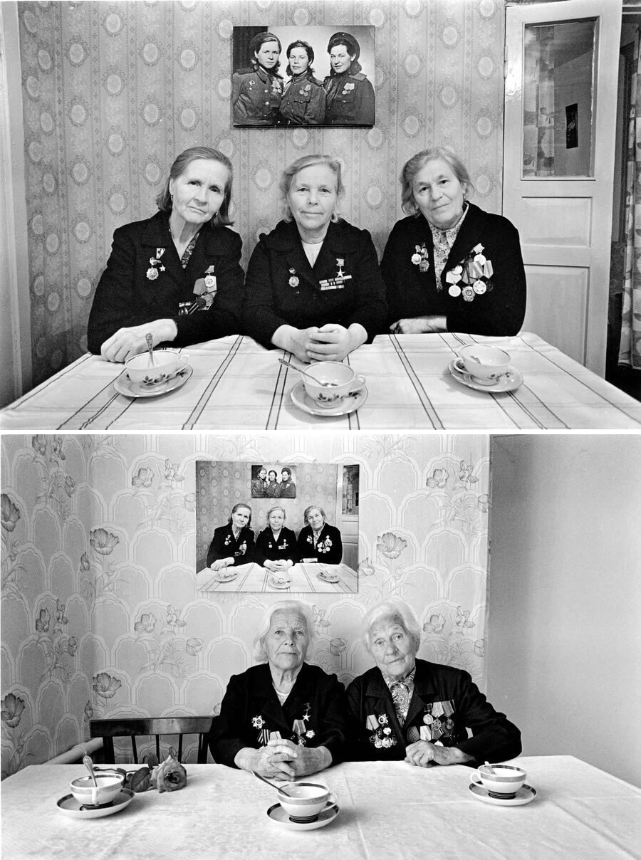 There won't be a fourth photo. - Veterans, The photo, The Great Patriotic War, Friend, Front-line soldier