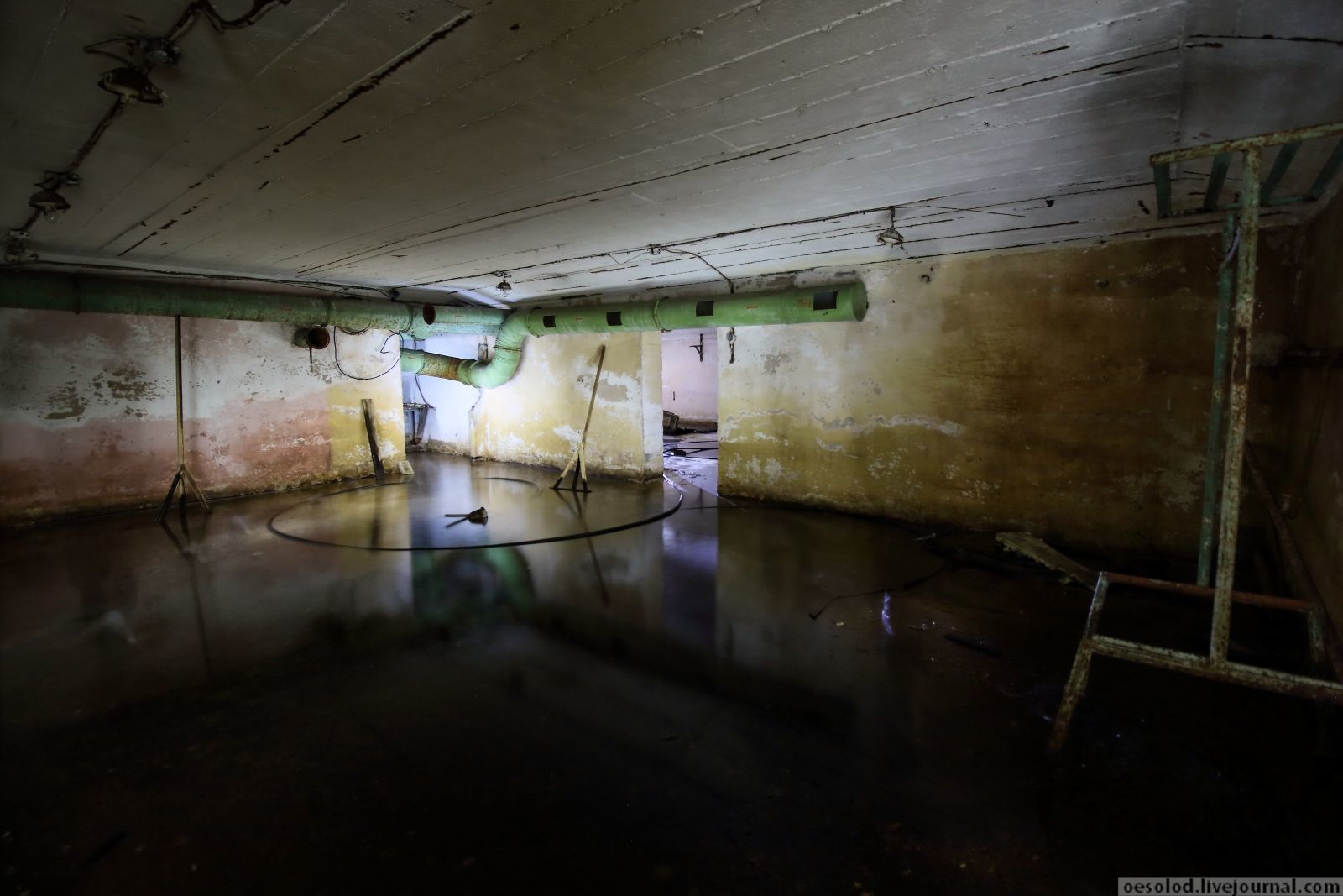 On an air mattress, paddling with brooms in an abandoned bomb shelter - My, Abandoned, the USSR, Bomb shelter, Urbanfact, Video, Longpost